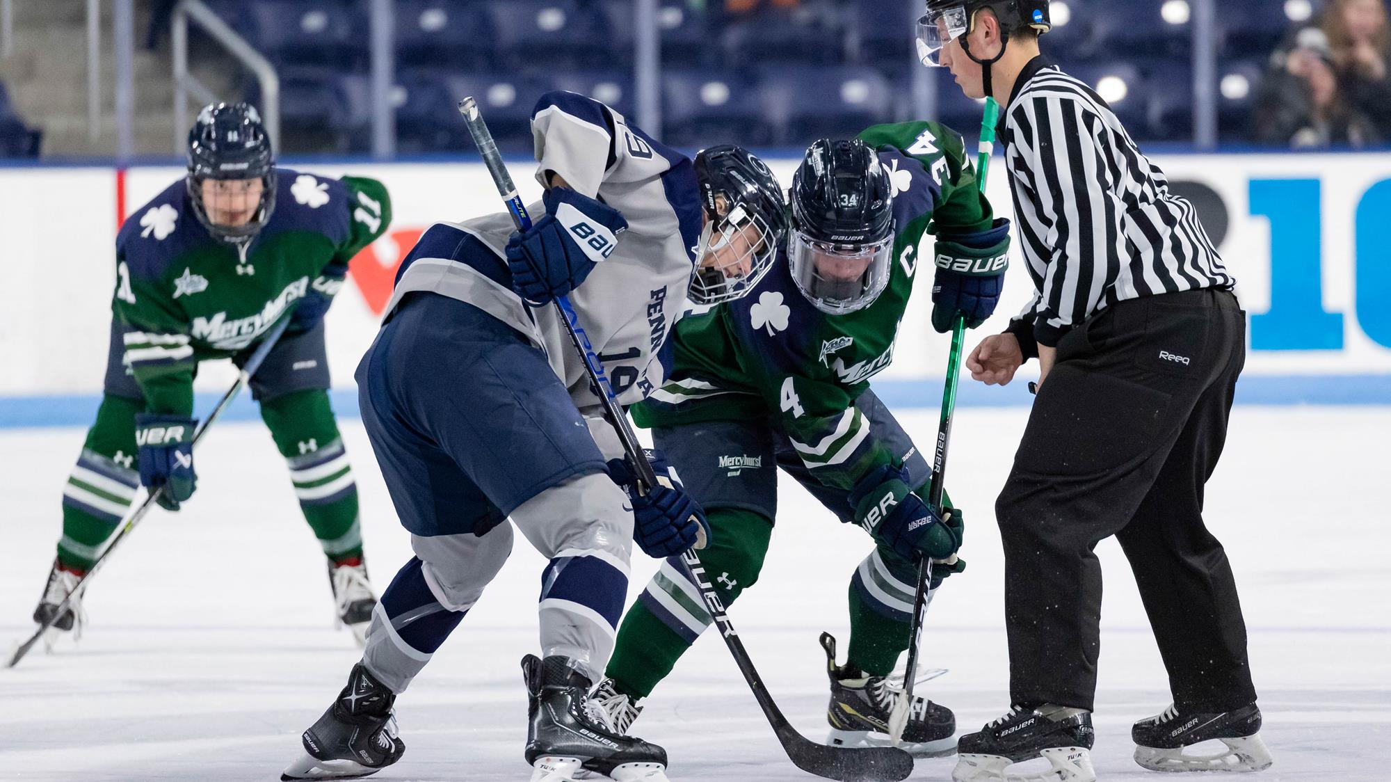 Women's Hockey Comes Off Hiatus to Face St. Lawrence Mercyhurst