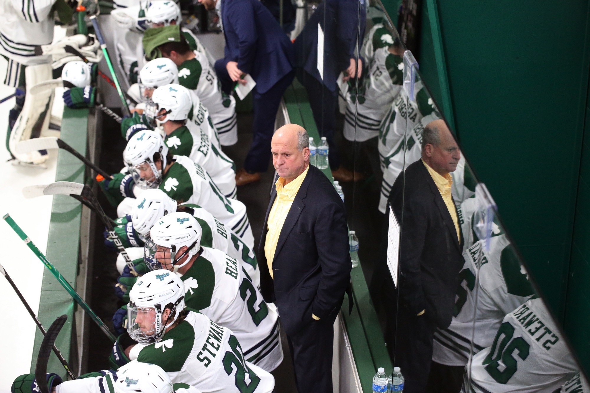 Holding the Line Frozen Four Game Program Feature on Mercyhurst's Rick