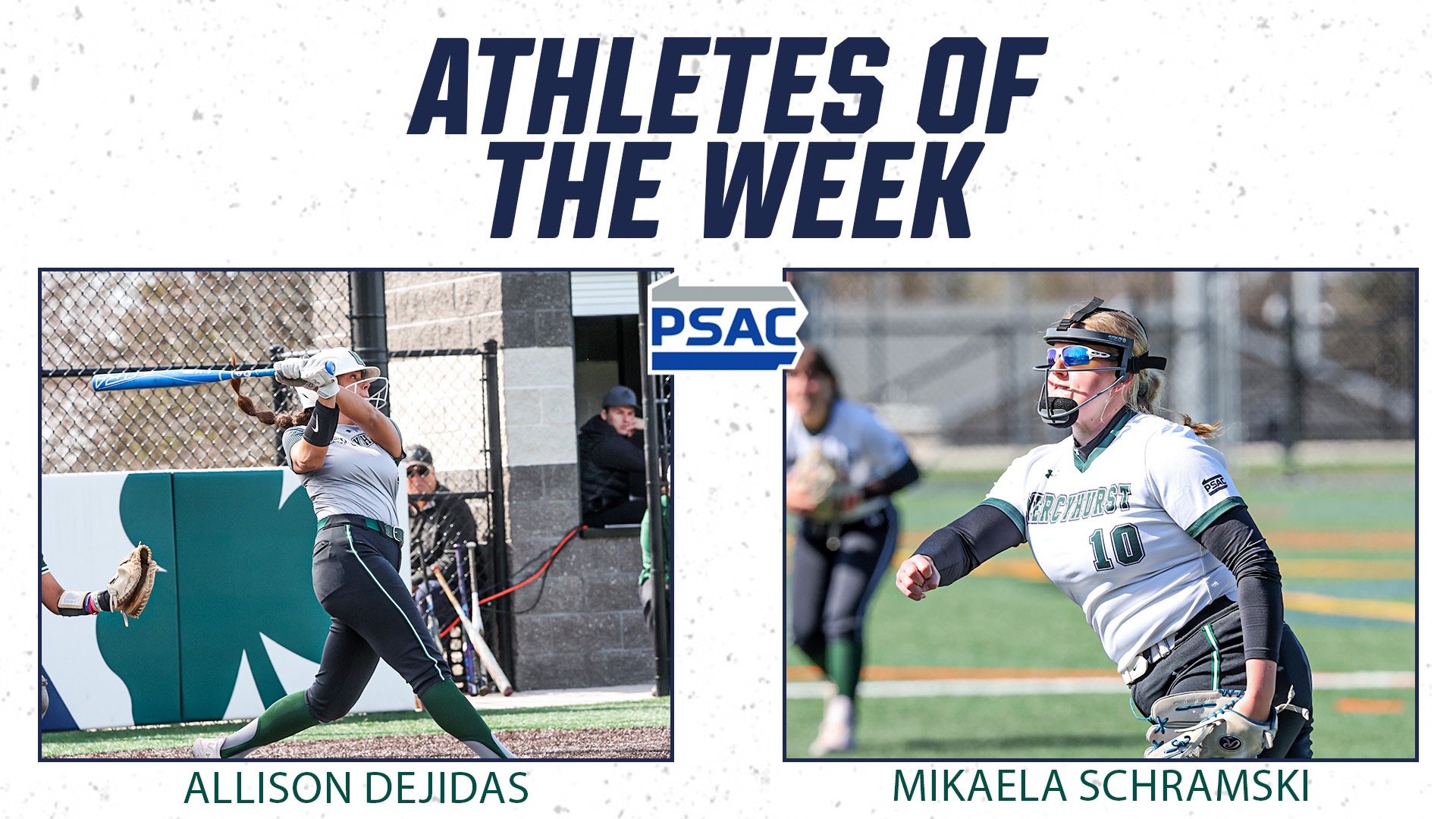 Softball Sweeps PSAC Weekly Honors Mercyhurst University Athletics