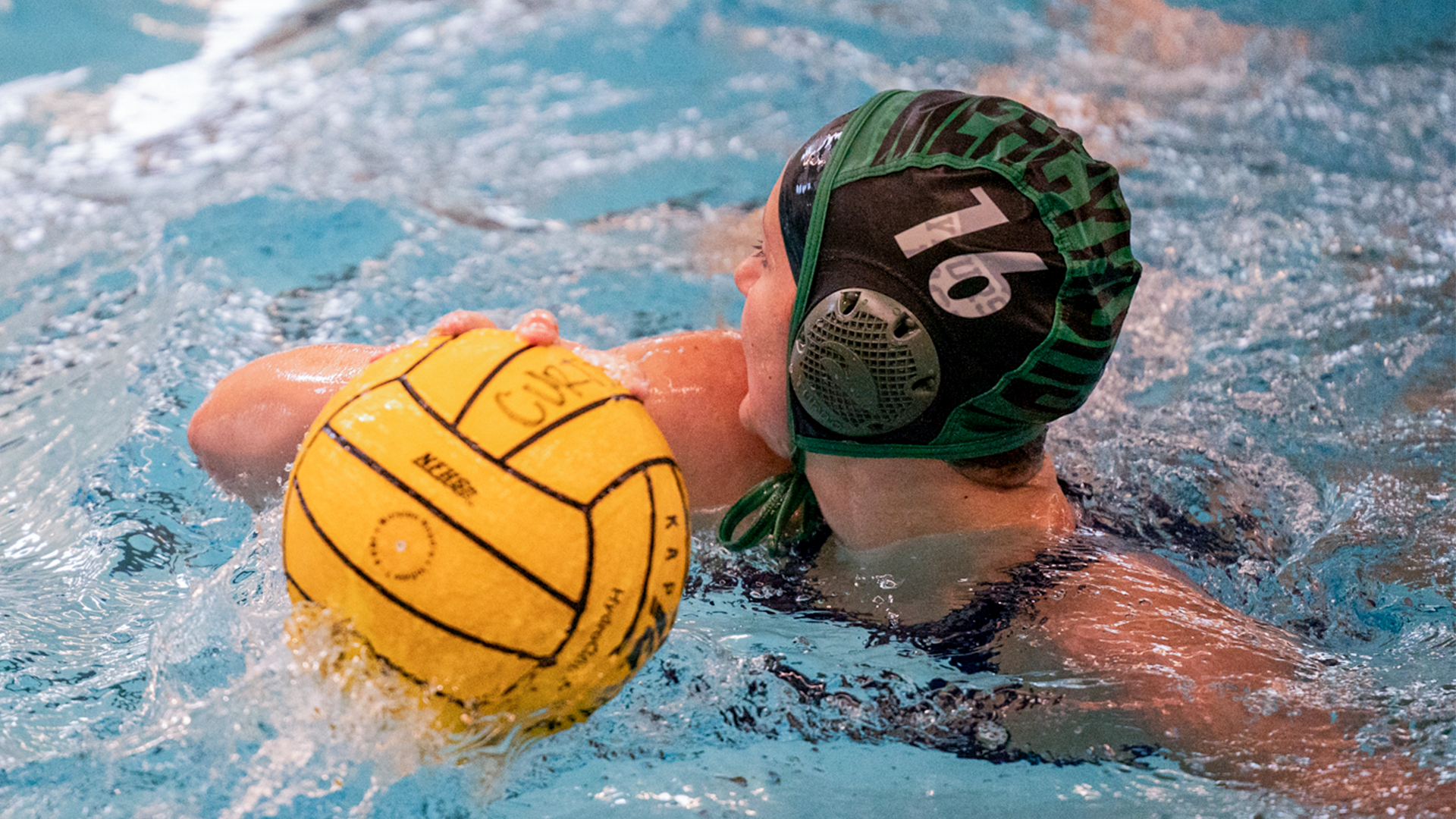 Freya looks for pass