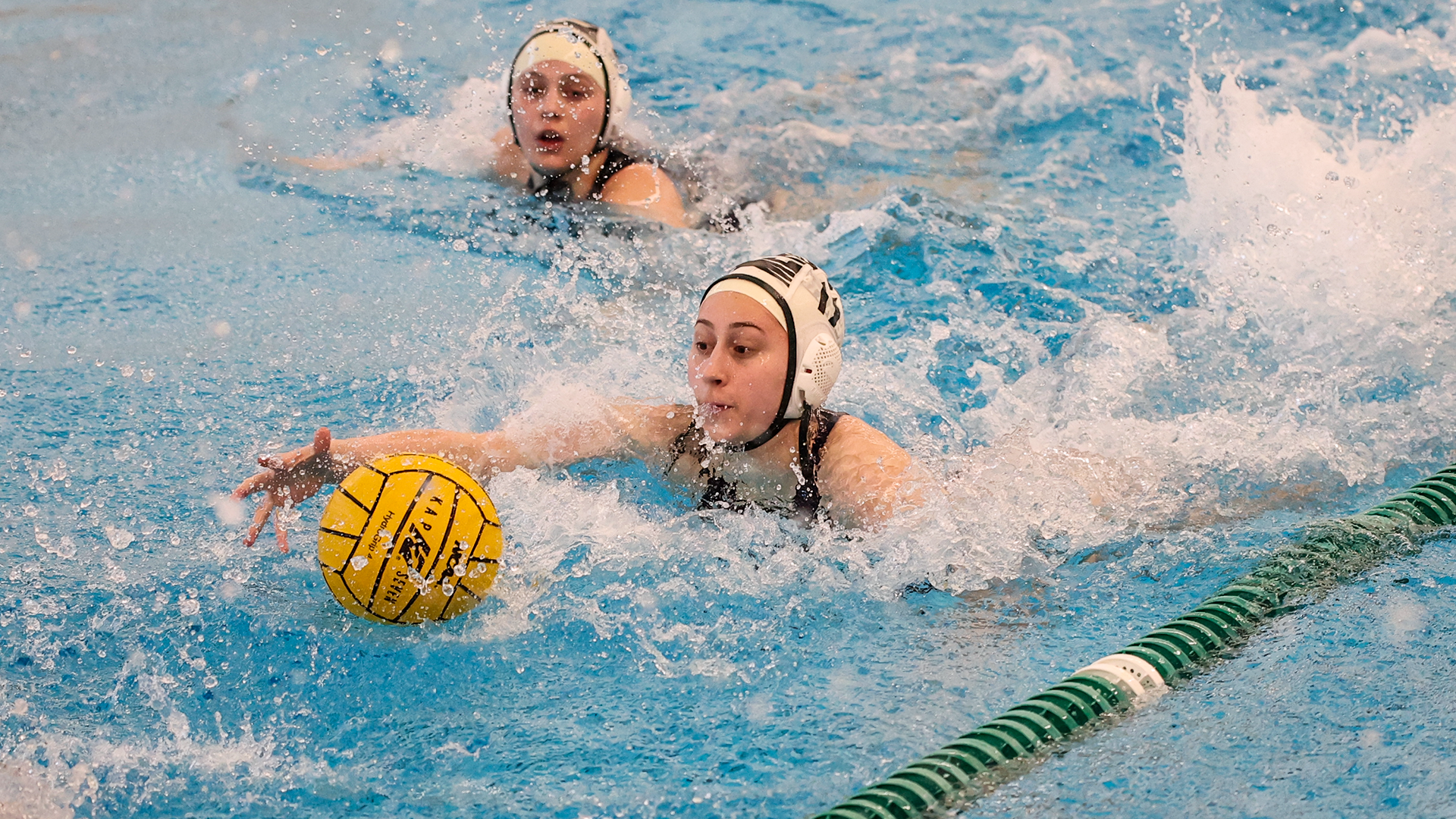 Domaracki chases ball