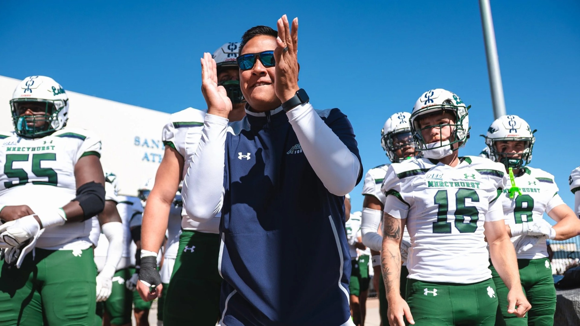 Coach Riemedio at SDSU