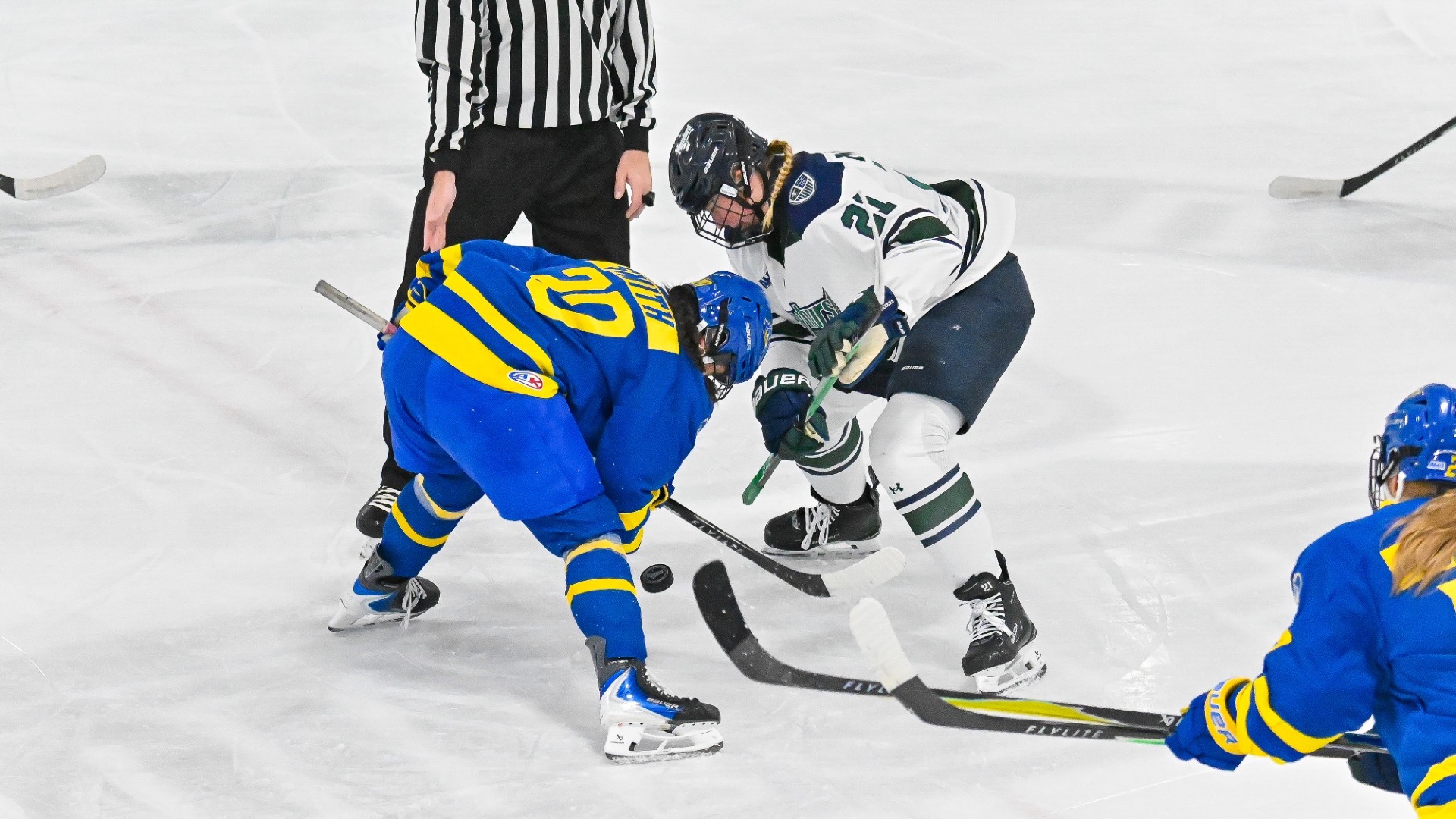 Regina Metzler Faceoff vs. Delaware