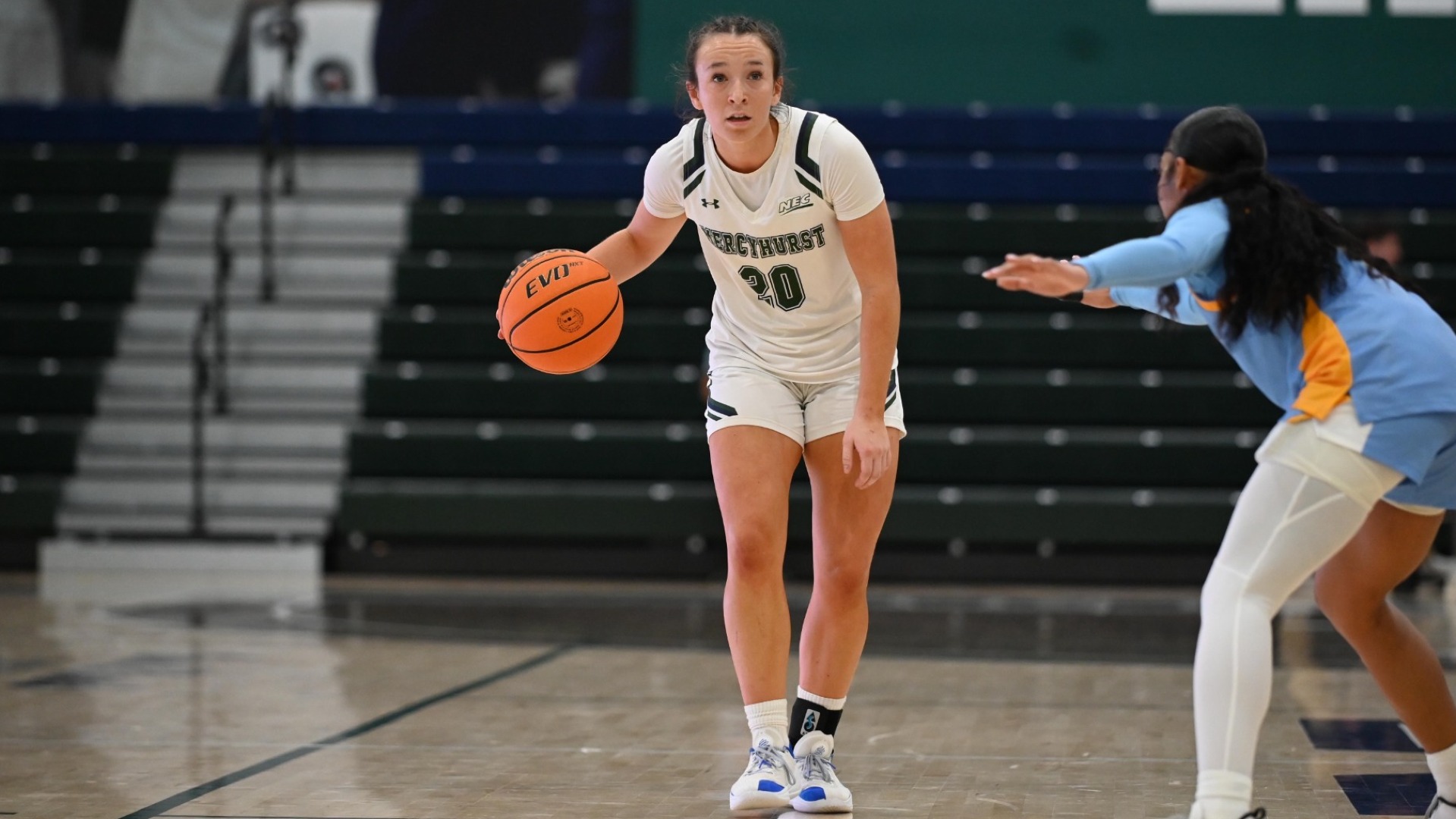 Sofia Wilson dribbles vs LIU