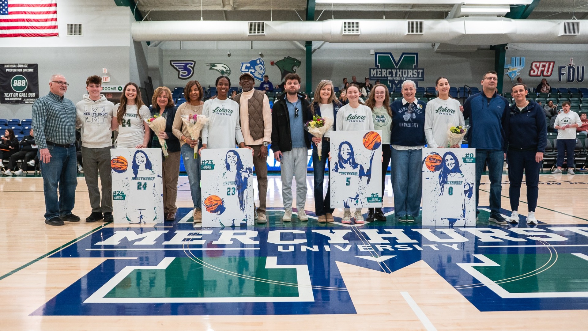 Women's Basketball Senior Day 2026