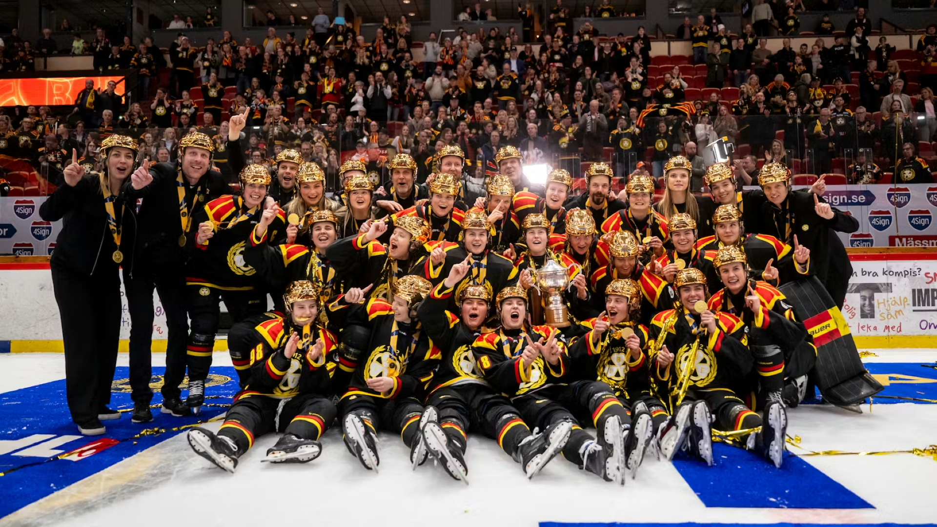 Ena Nystrøm and Brynäs 2026 Championship
