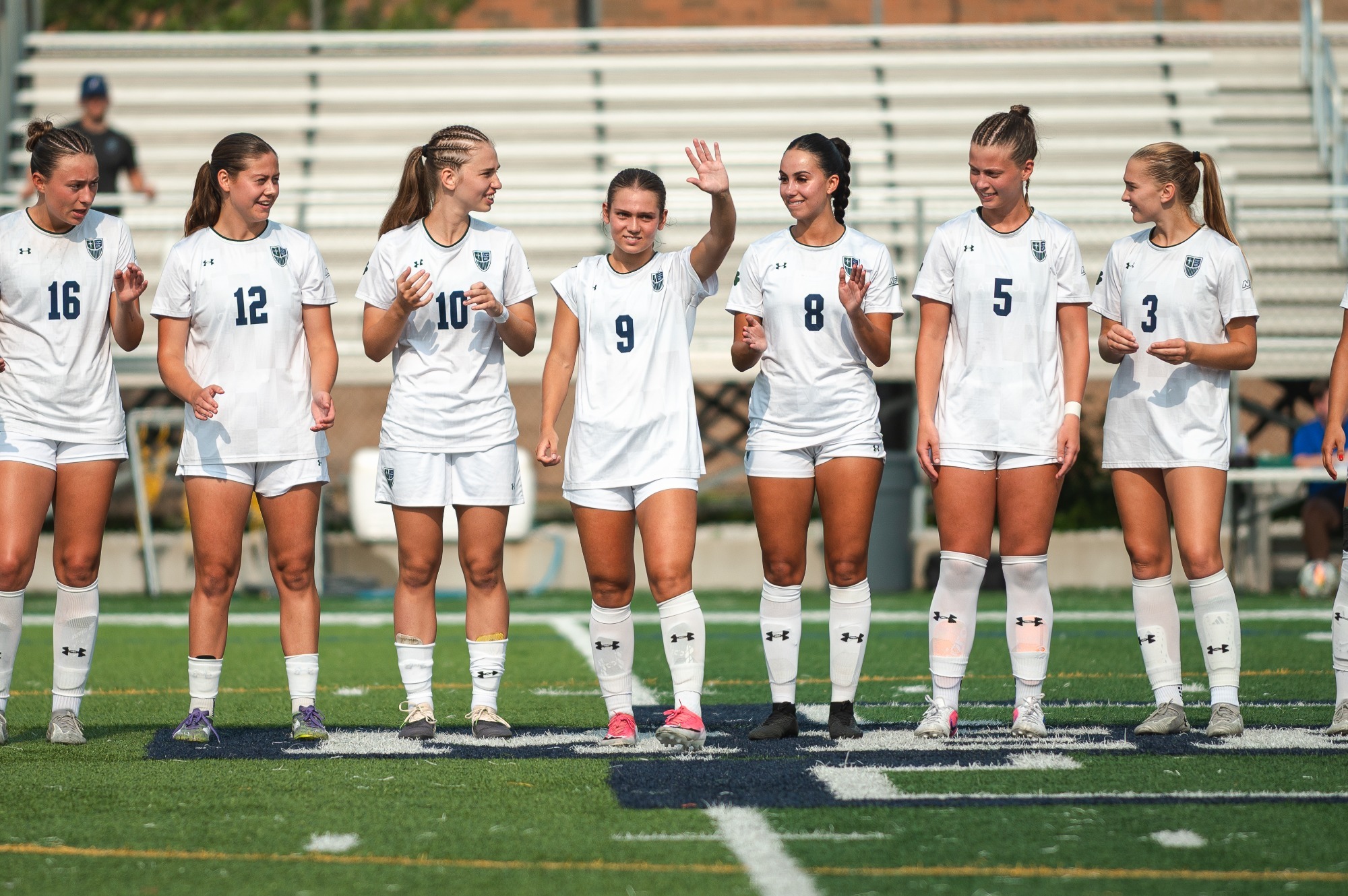 Women's Soccer Team Lineup