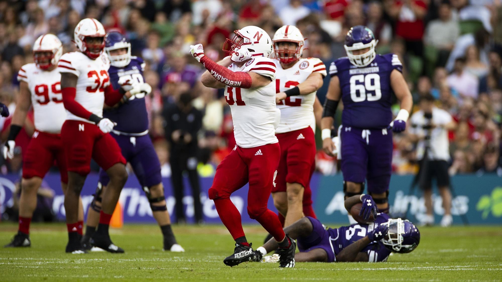 Chris Kolarevic 2022 Football University of Nebraska