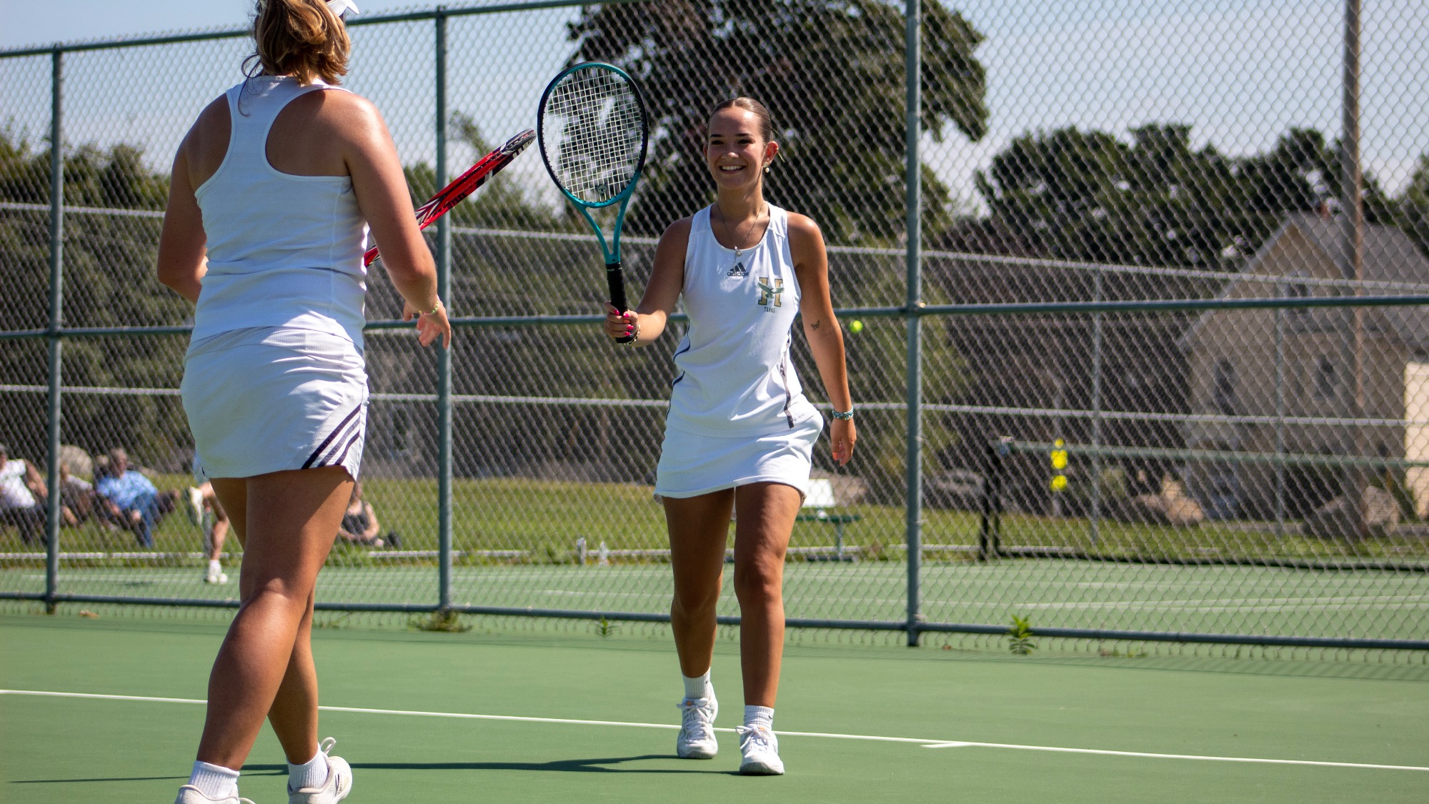 Women’s tennis drops season opener on the road against Lesley Husson
