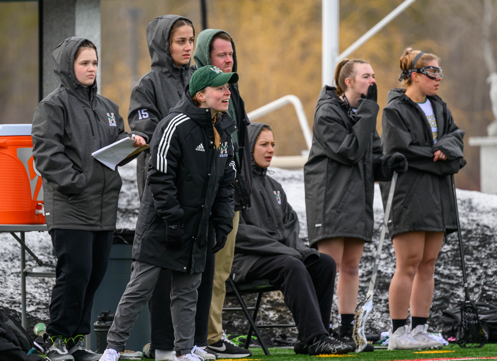 Amanda Deshaies (Head Coach)WLAX Husson vs Salem State UniversityHusson University Bangor, MaineMarch 13, 2023Photo: Eric Ogden