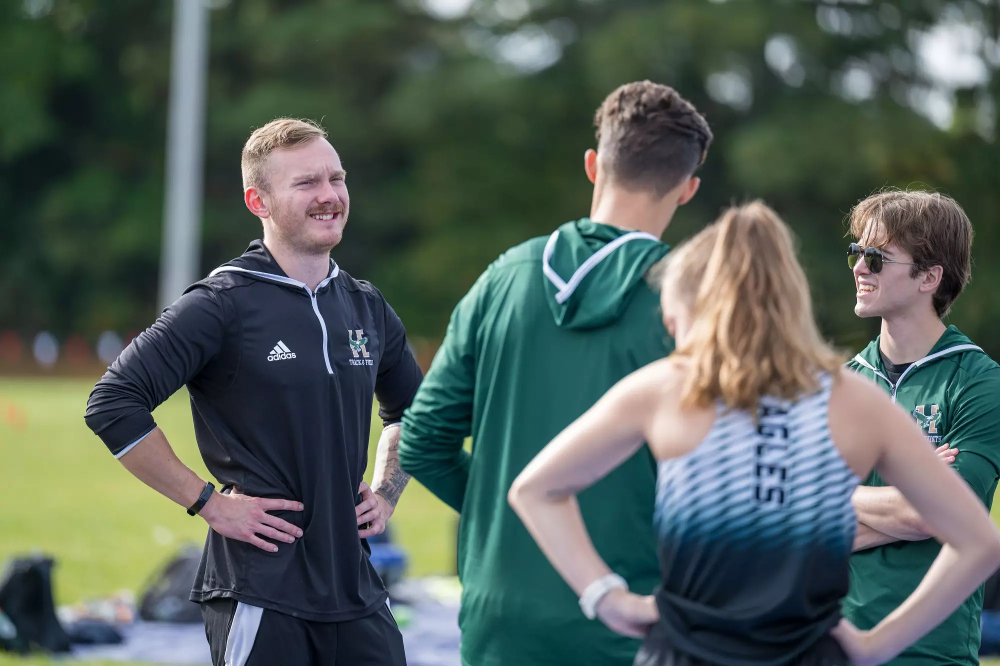 Mitch Moczygemba of Husson University Husson Husson Cross Country at Thomas College Thomas College Waterville, Maine September 28, 2024 Photo: Eric Ogden