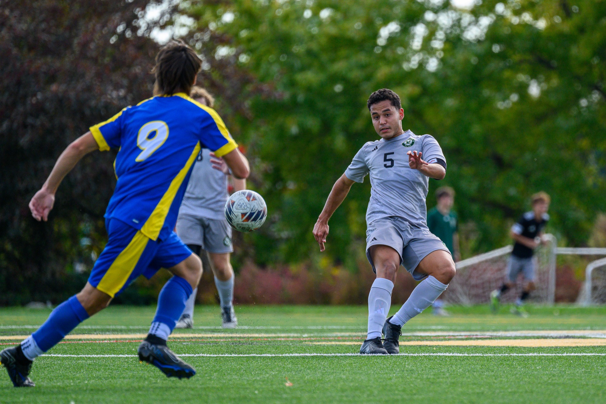 Husson Men's Soccer vs UMPI Husson University Bangor, Maine October 04, 2025 Photo: Eric Ogden