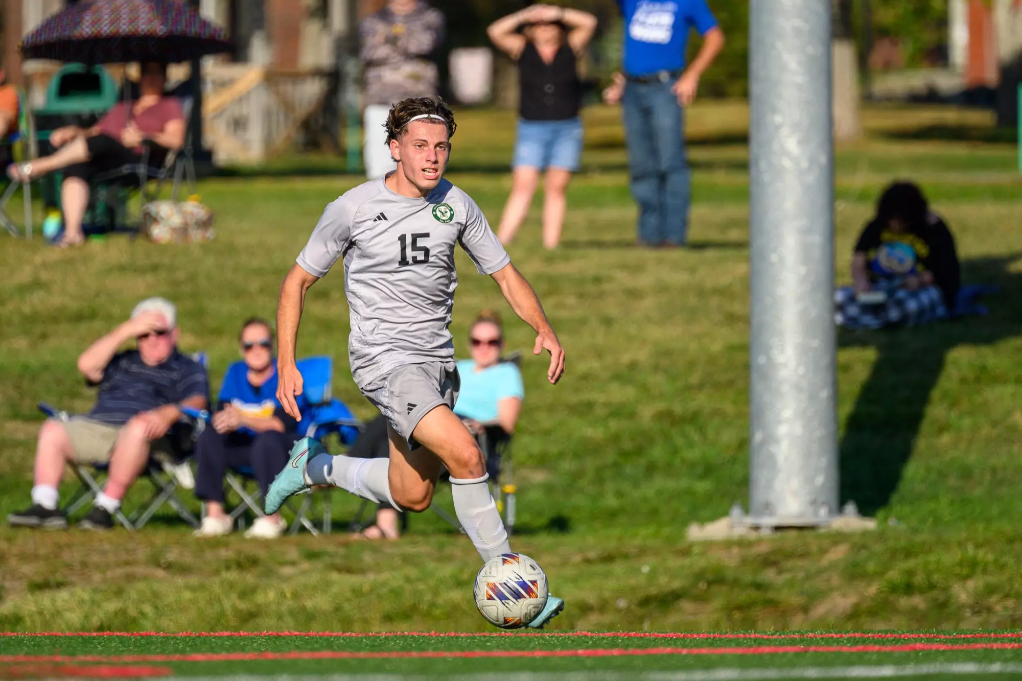 Husson Men's Soccer vs UMPI Husson University Bangor, Maine October 04, 2025 Photo: Eric Ogden