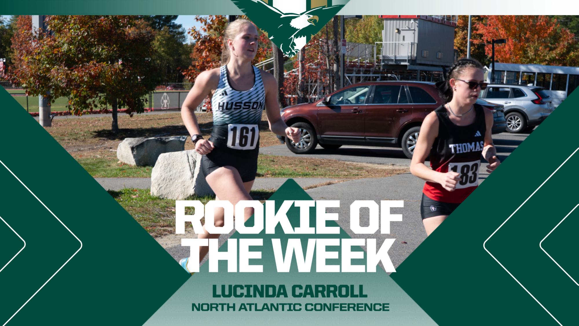 Lucinda Carroll Weekly Award Graphic