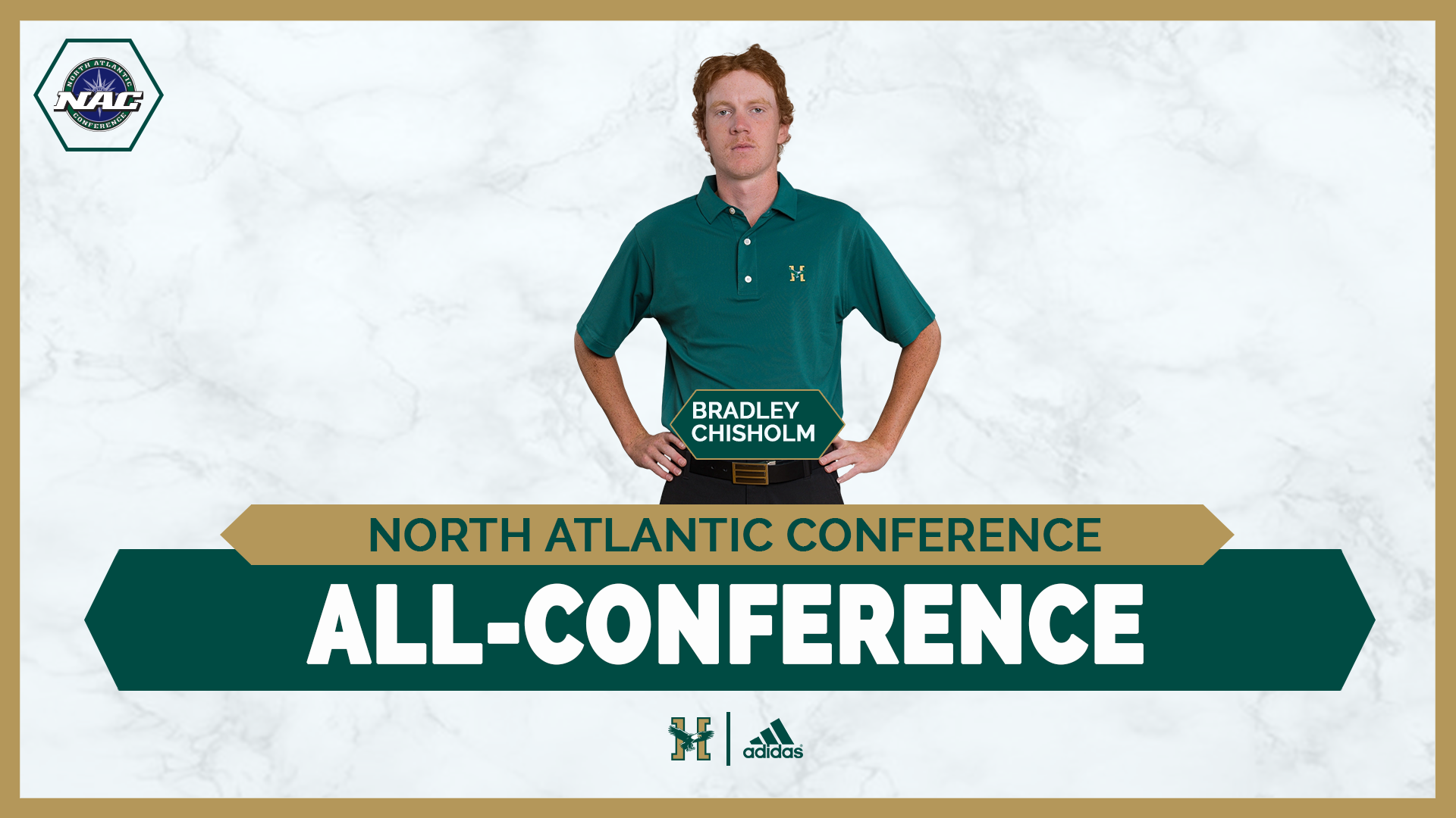 Men's Golf All-Conference Graphic