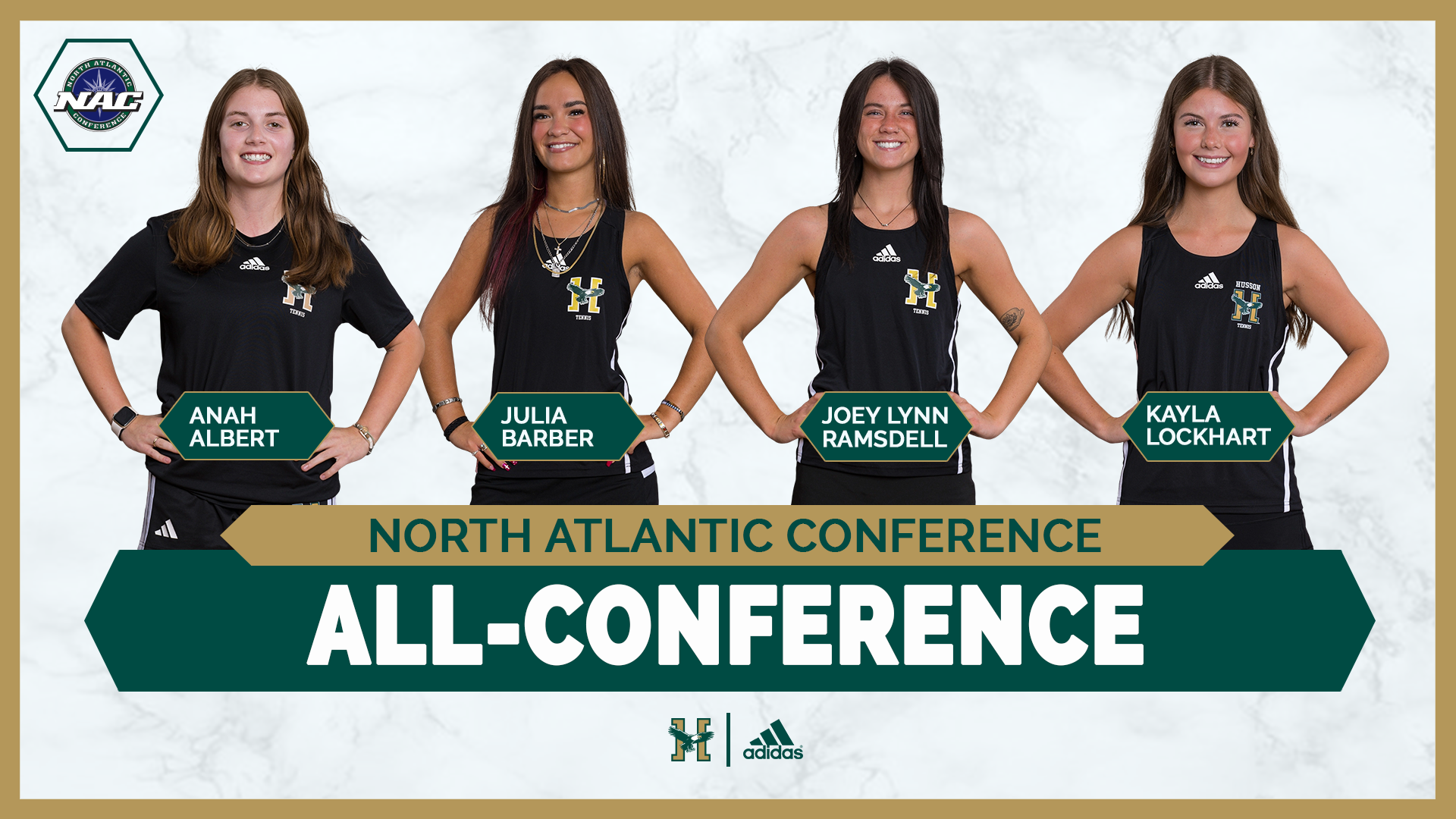 Women's Tennis All-Conference Graphic