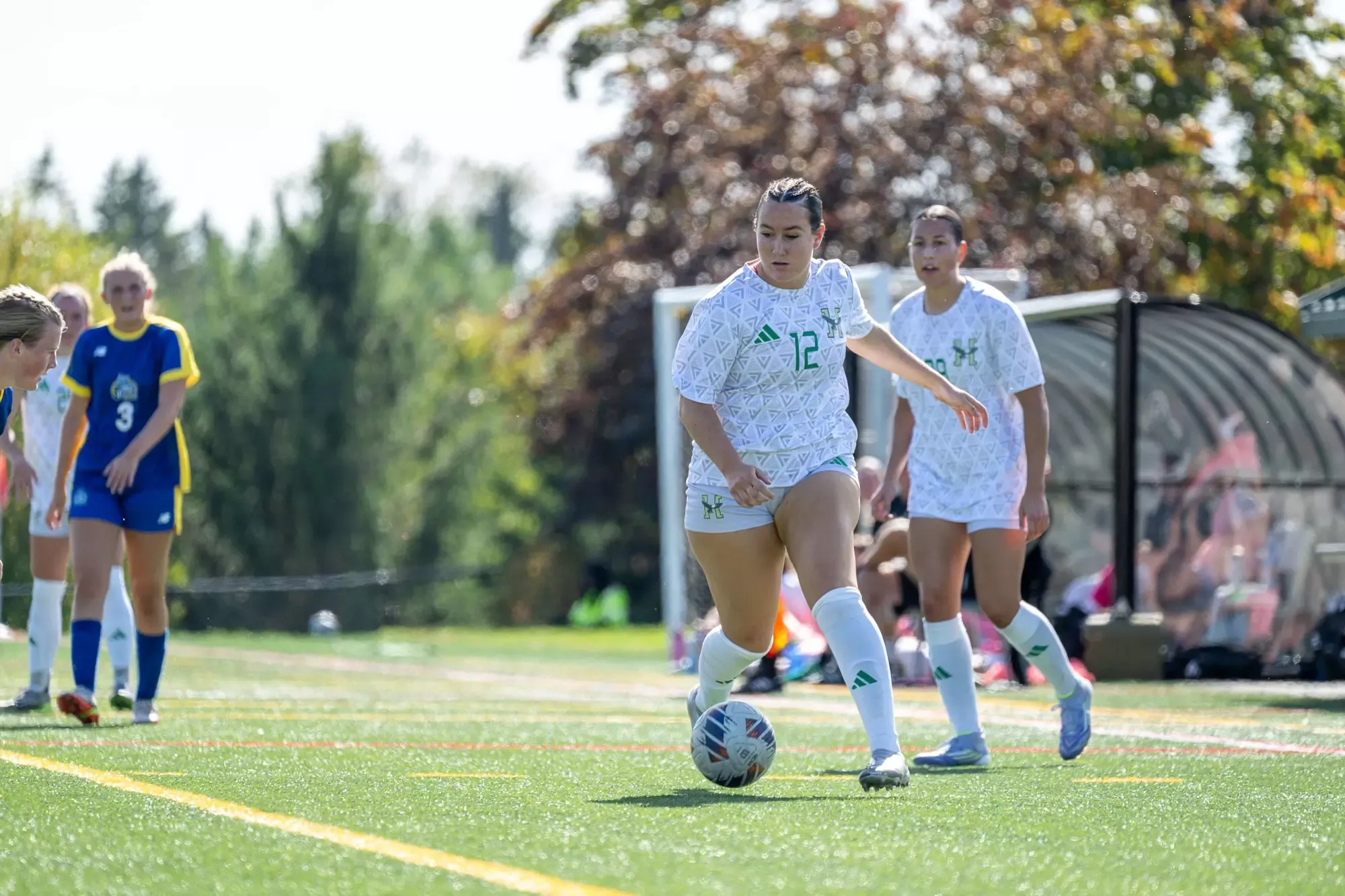 Husson Women's Soccer vs UMPI Husson University Bangor, Maine October 04, 2025 Photo: Eric Ogden