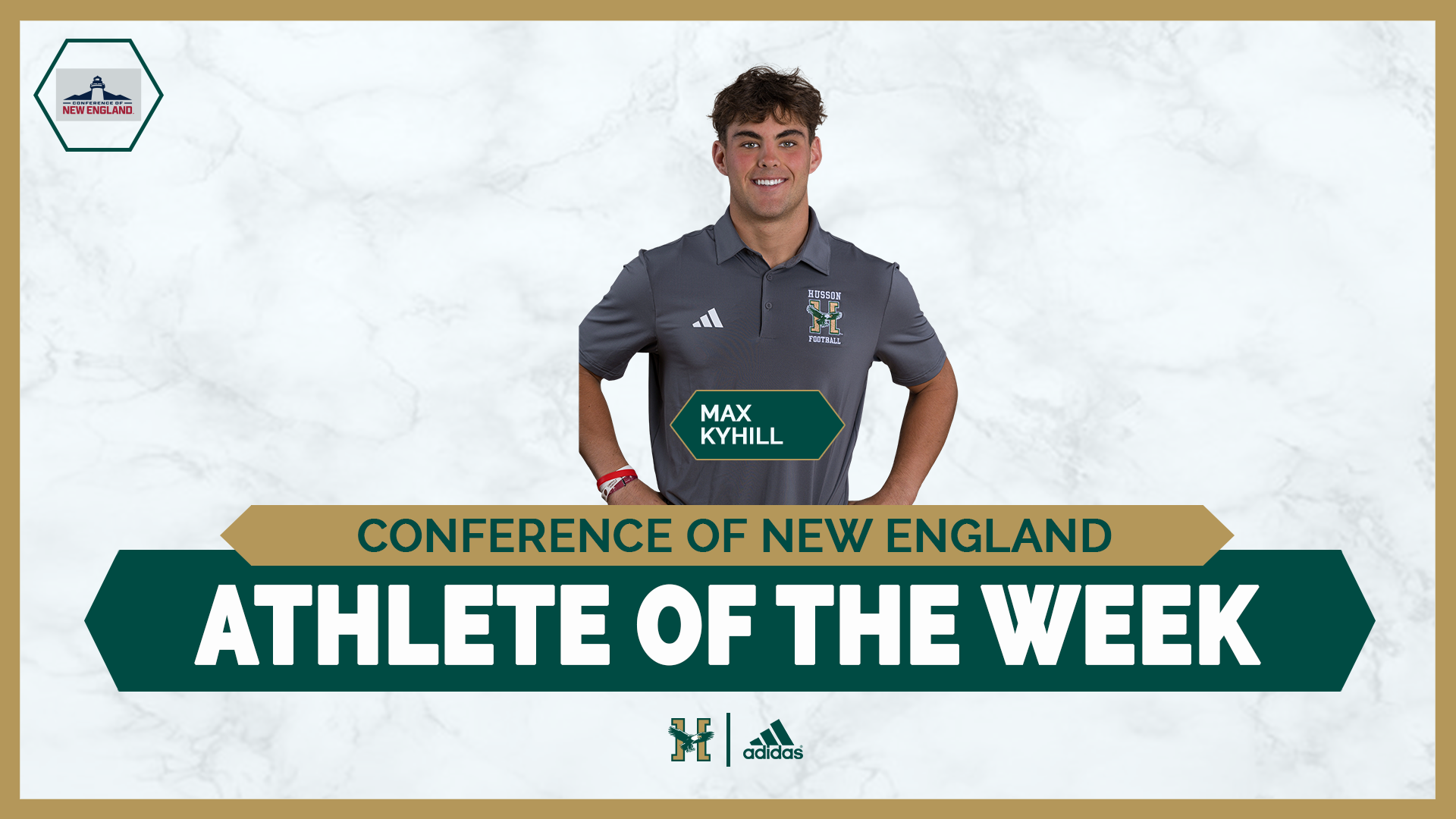 Max Kyhill Weekly Award Graphic