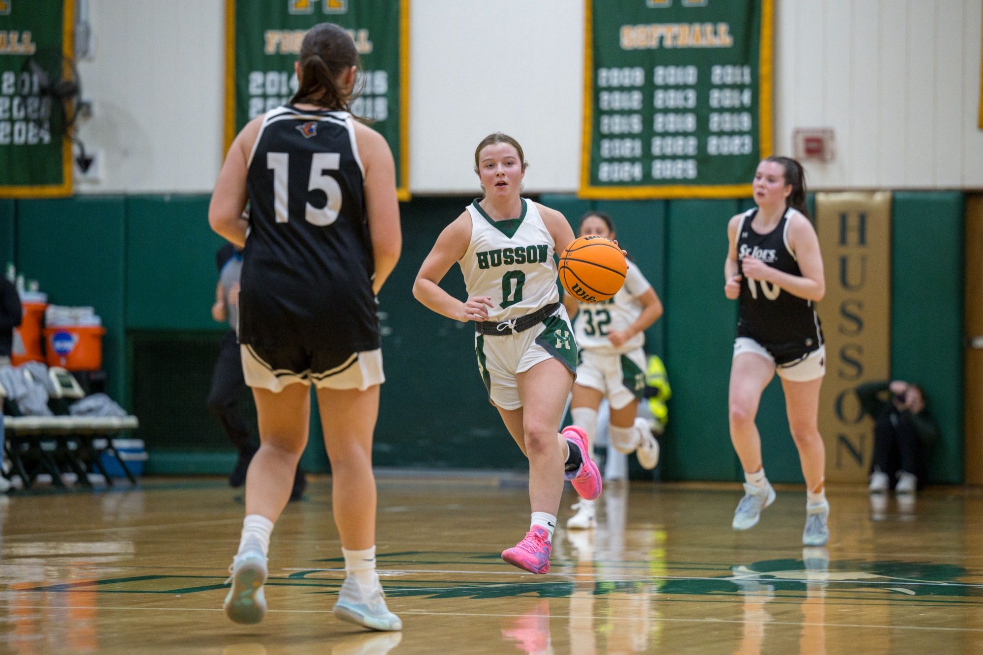 Husson Women's Basketball vs St. Joseph's Husson University Bangor, Maine November 15, 2025 Photo: Eric Ogden