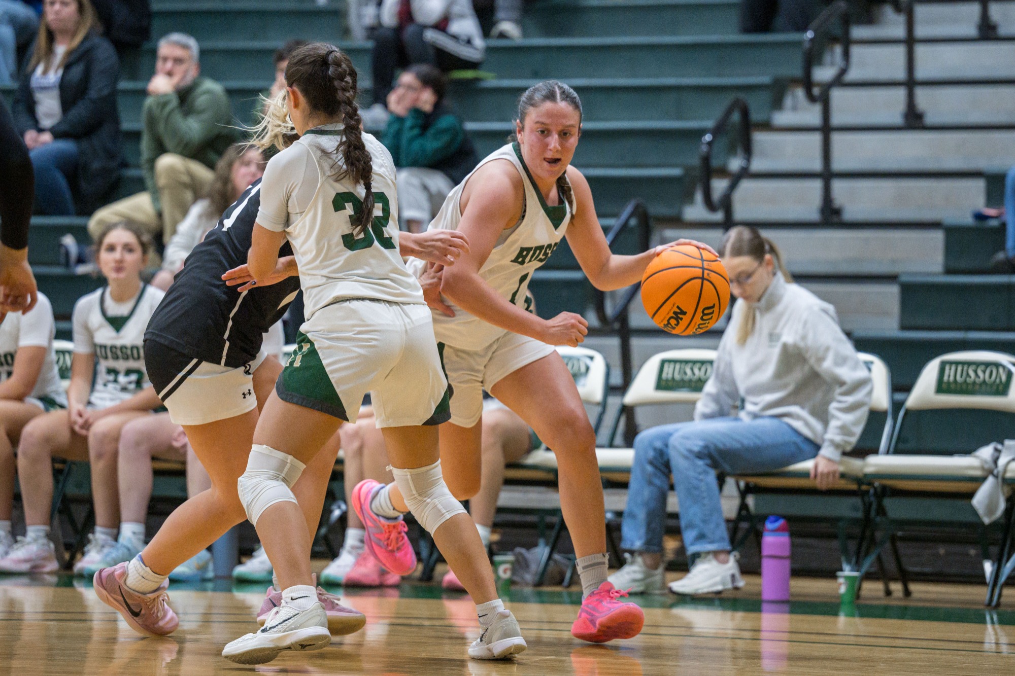 Husson Women's Basketball vs St. Joseph's Husson University Bangor, Maine November 15, 2025 Photo: Eric Ogden