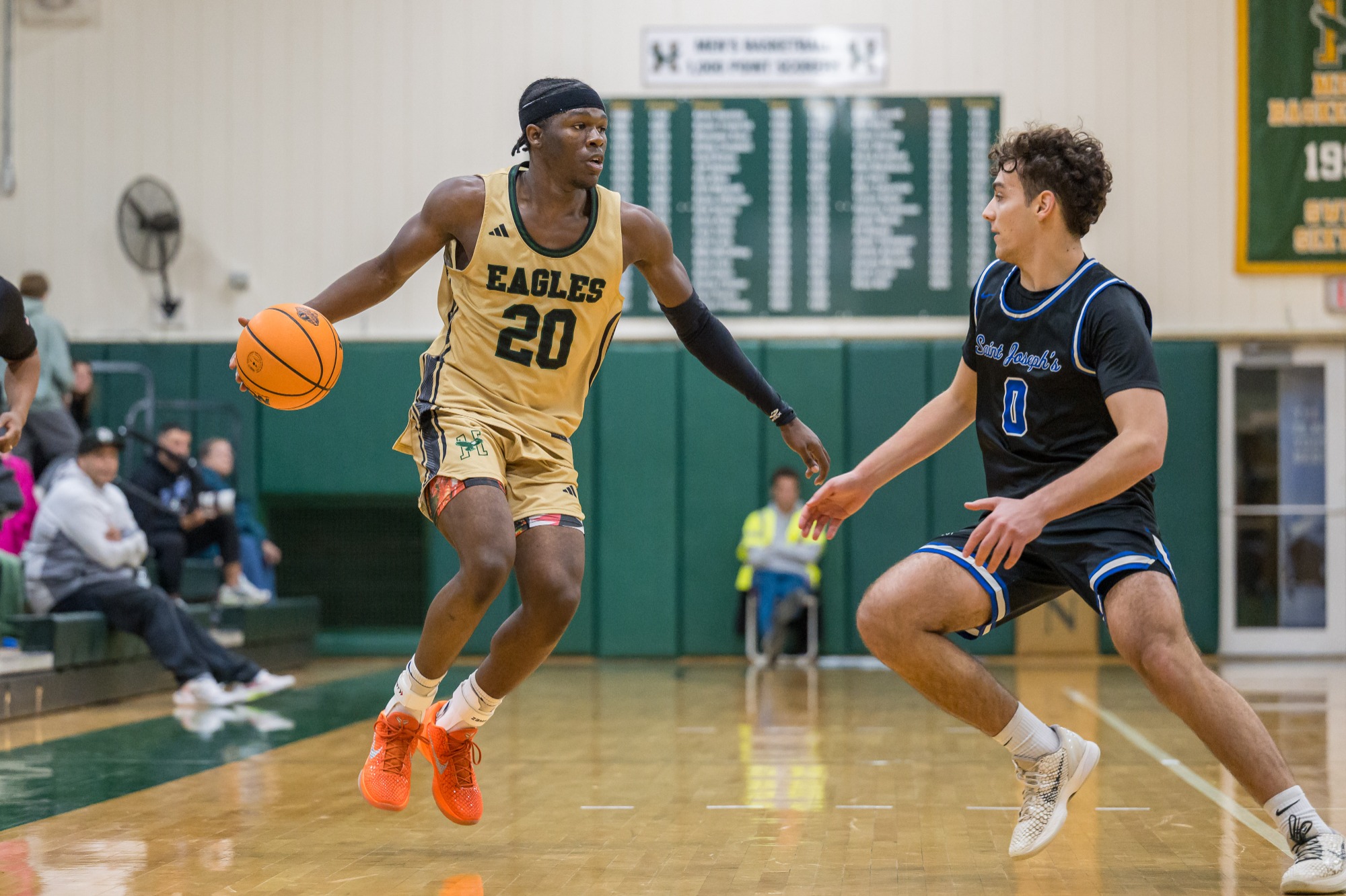 Husson Men's Basketball vs St. Joseph's Husson University Bangor, Maine November 15, 2025 Photo: Eric Ogden
