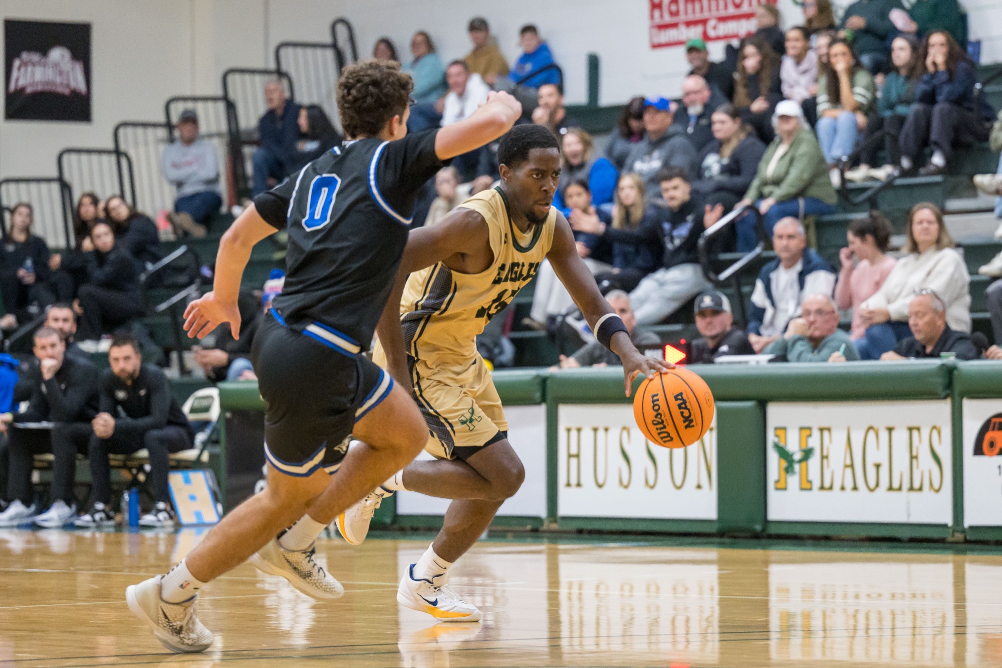 Husson Men's Basketball vs St. Joseph's Husson University Bangor, Maine November 15, 2025 Photo: Eric Ogden
