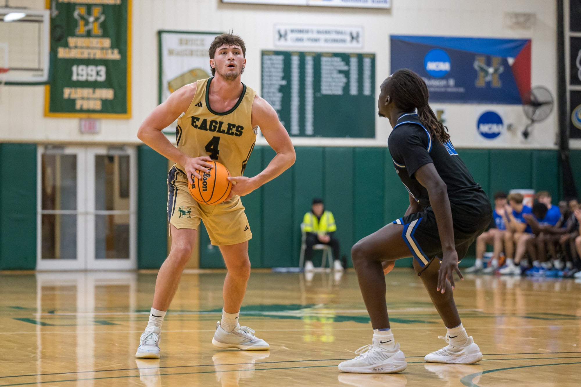 Husson Men's Basketball vs St. Joseph's Husson University Bangor, Maine November 15, 2025 Photo: Eric Ogden