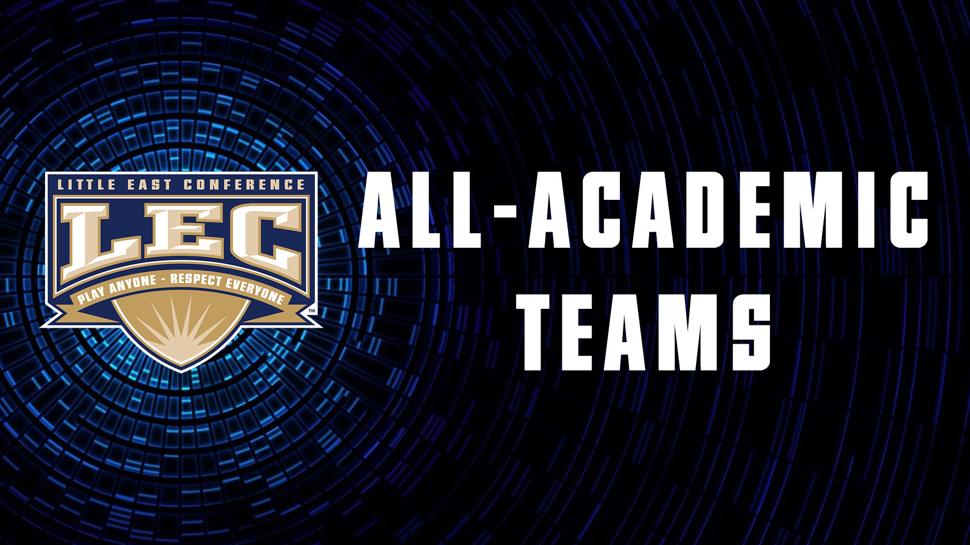 LEC Fall All-Academic Graphic