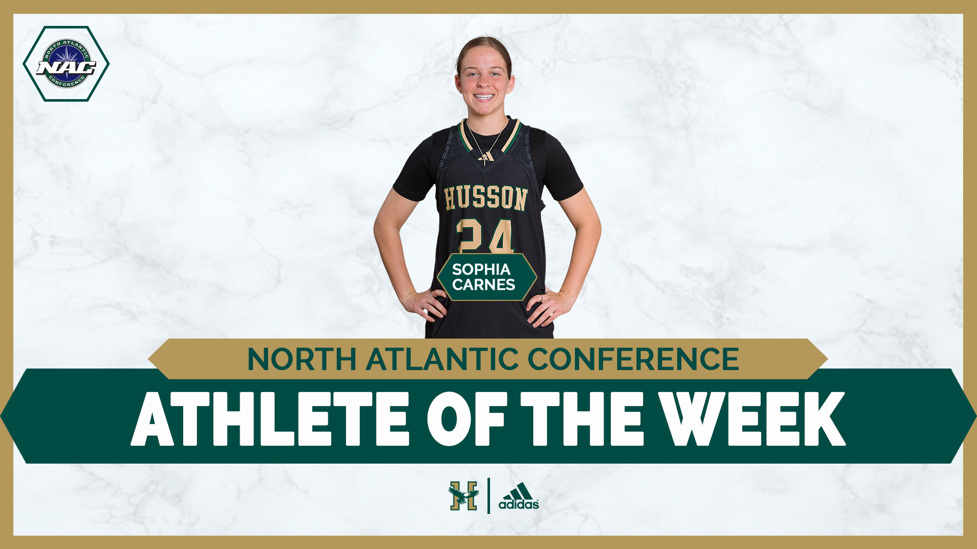 Sophia Carnes Weekly Award Graphic