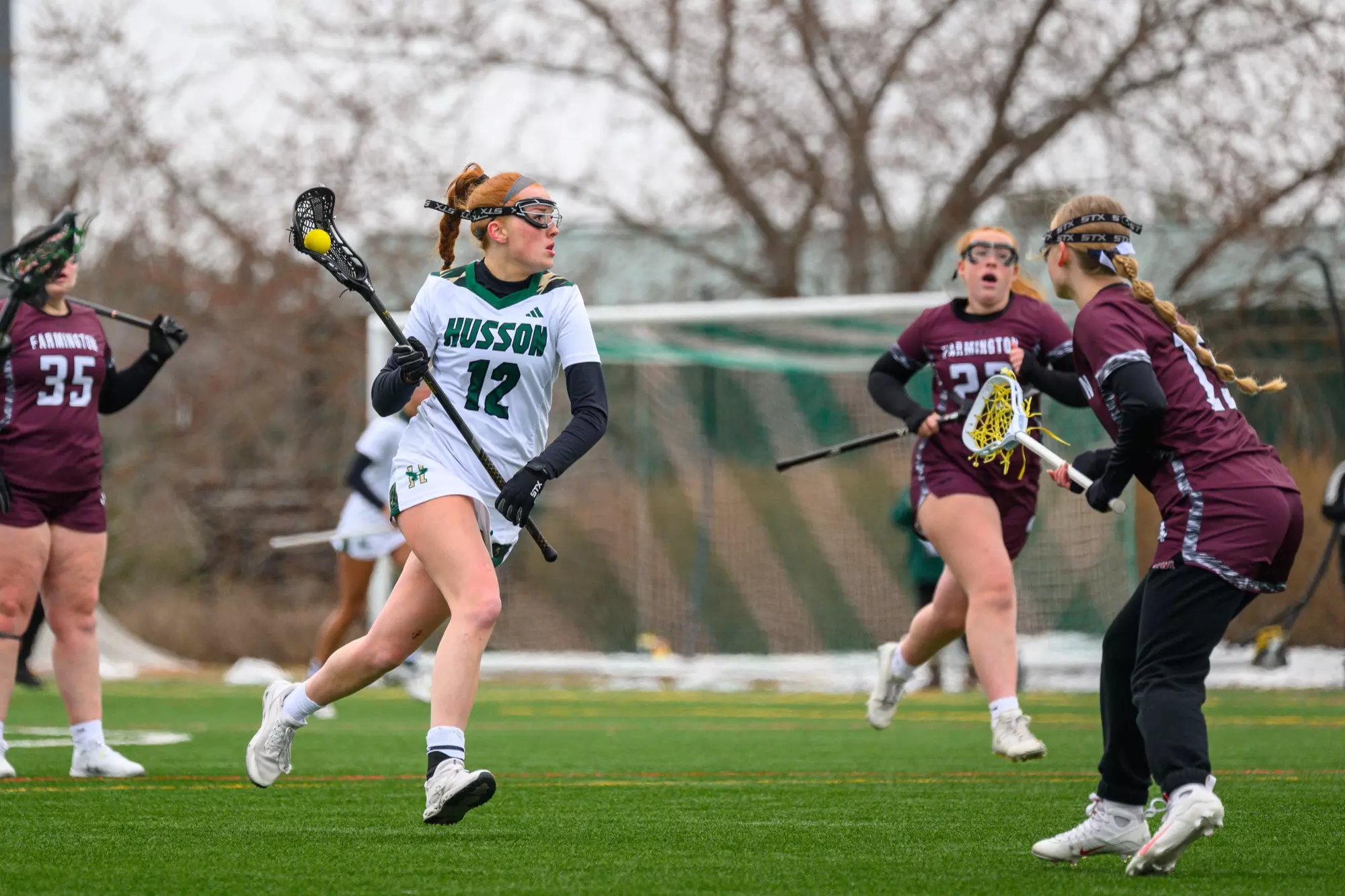 Husson WLAX vs UMF Husson University Bangor, Maine March 29, 2025 Photo: Eric Ogden