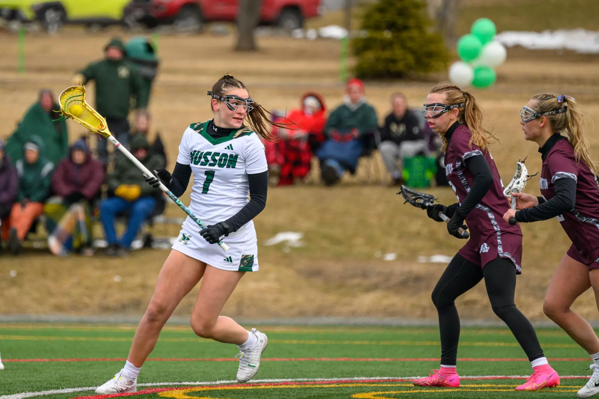 Husson WLAX vs UMF Husson University Bangor, Maine March 29, 2025 Photo: Eric Ogden