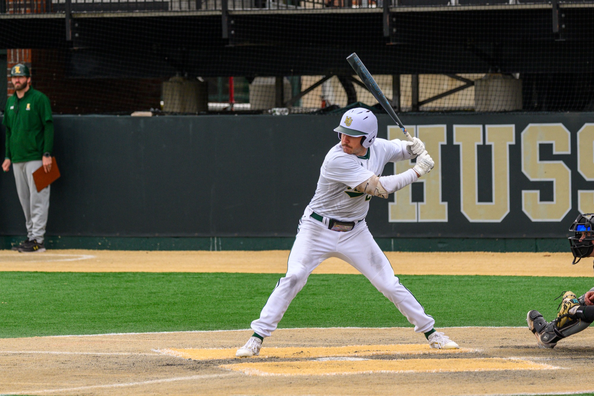 Husson Baseball vs Lyndon Husson University Bangor, Maine April 14, 2025 Photo: Eric Ogden