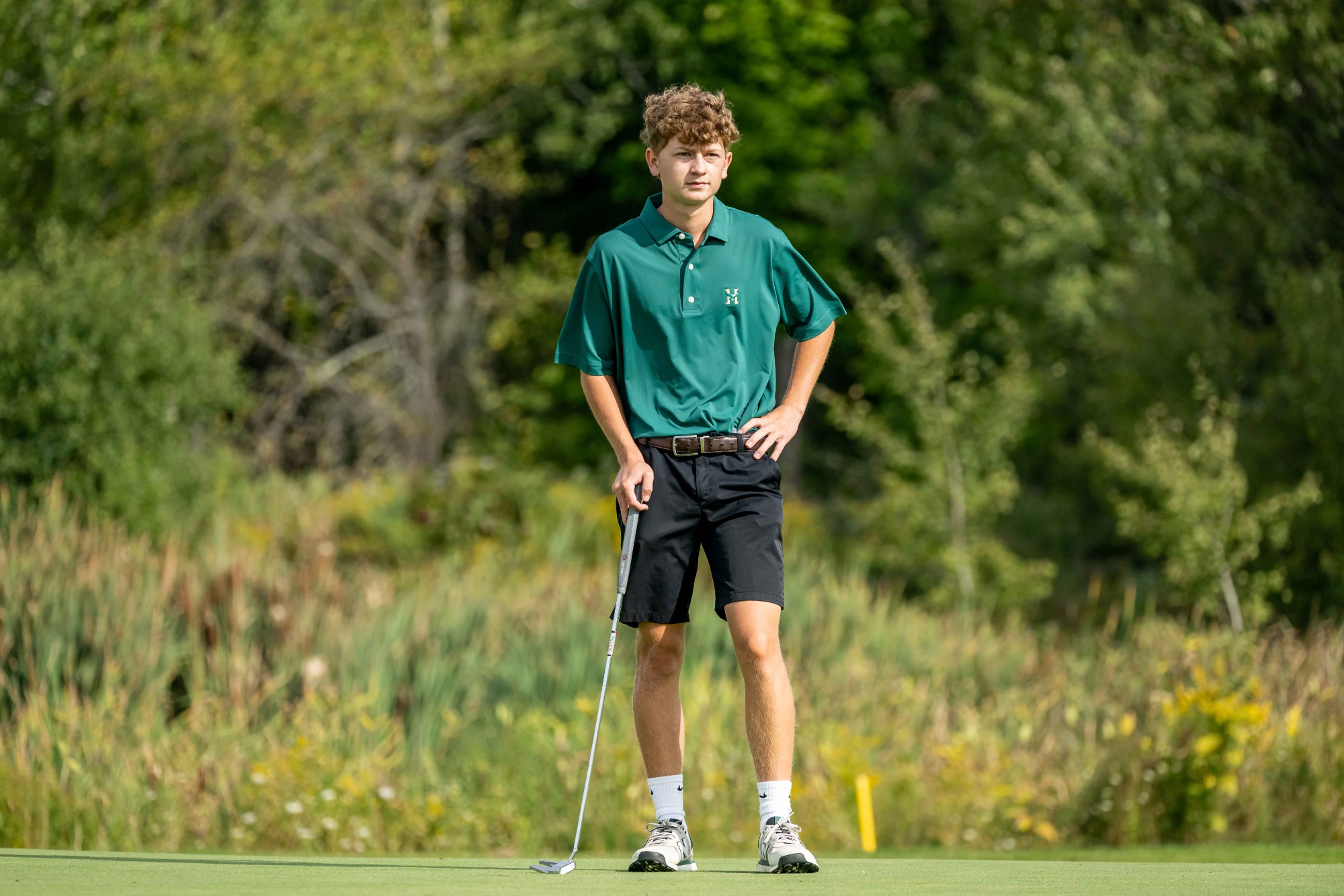 Husson Men's Golf Bangor Municipal Golf Course Bangor, Maine September 13, 2025 Photo: Eric Ogden