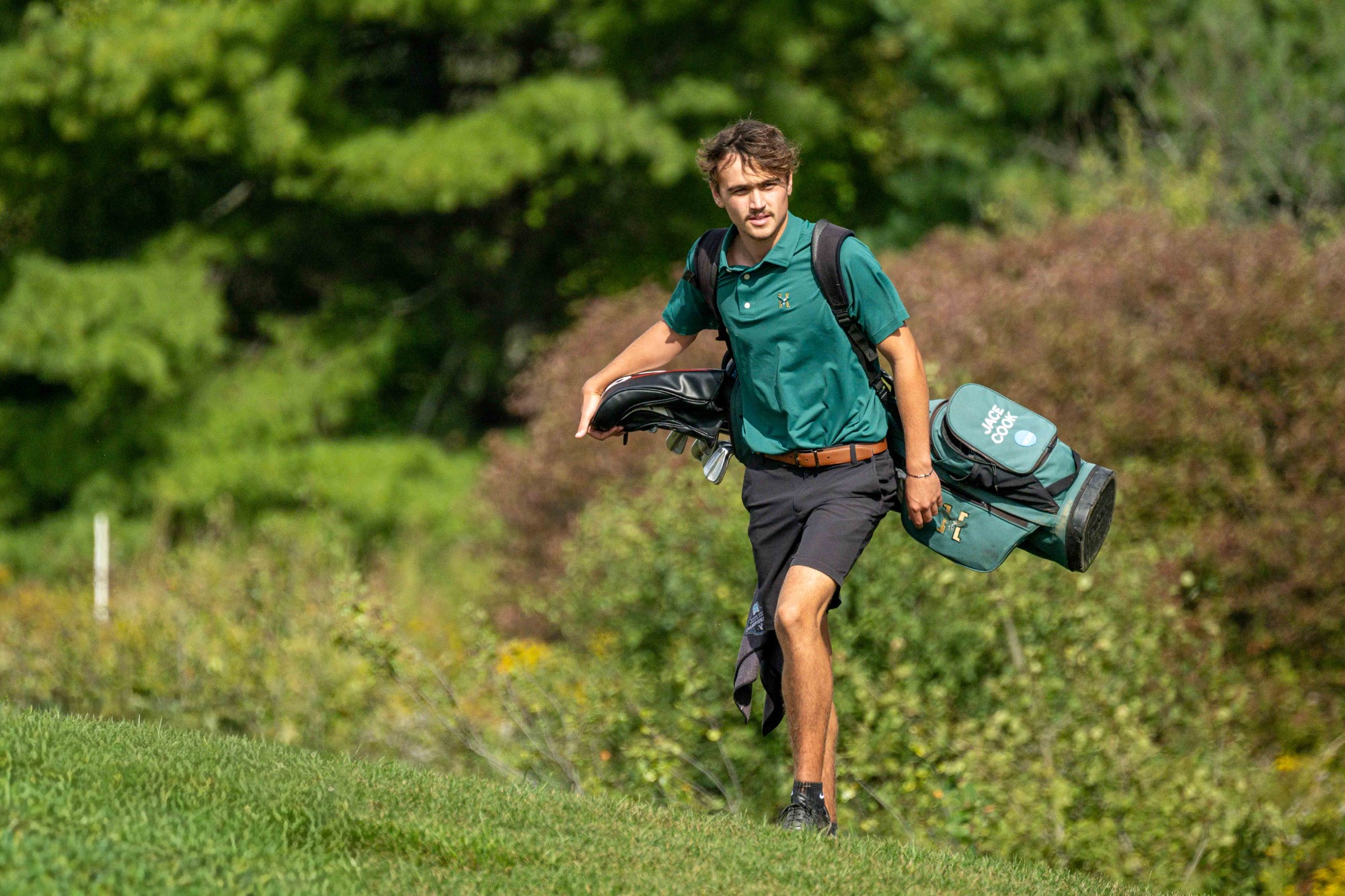 Husson Men's Golf Bangor Municipal Golf Course Bangor, Maine September 13, 2025 Photo: Eric Ogden