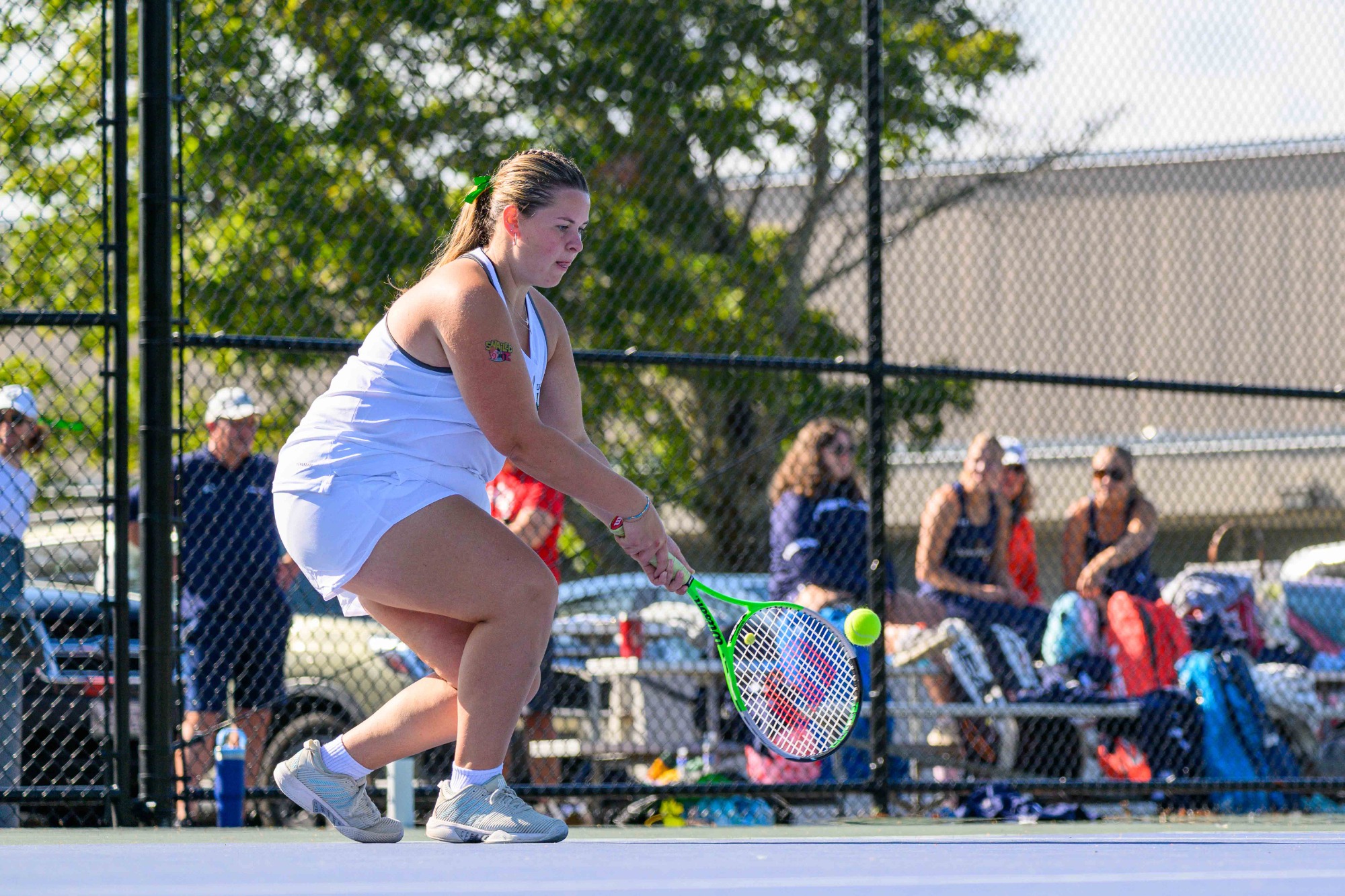 Husson Women's Tennis Bangor High School Bangor, Maine September 14, 2025 Photo: Eric Ogden