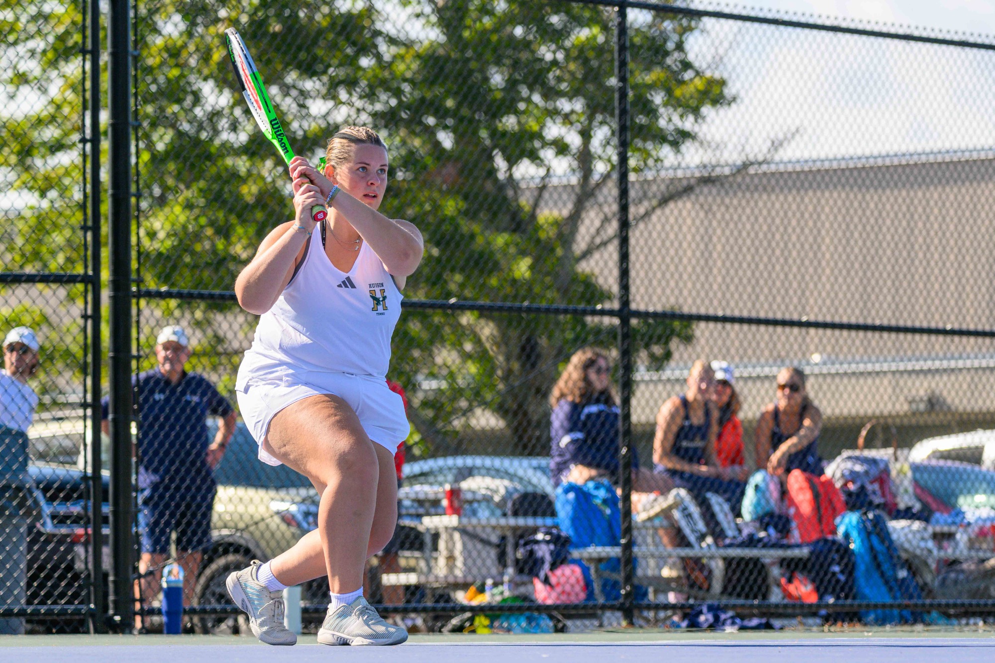 Husson Women's Tennis Bangor High School Bangor, Maine September 14, 2025 Photo: Eric Ogden