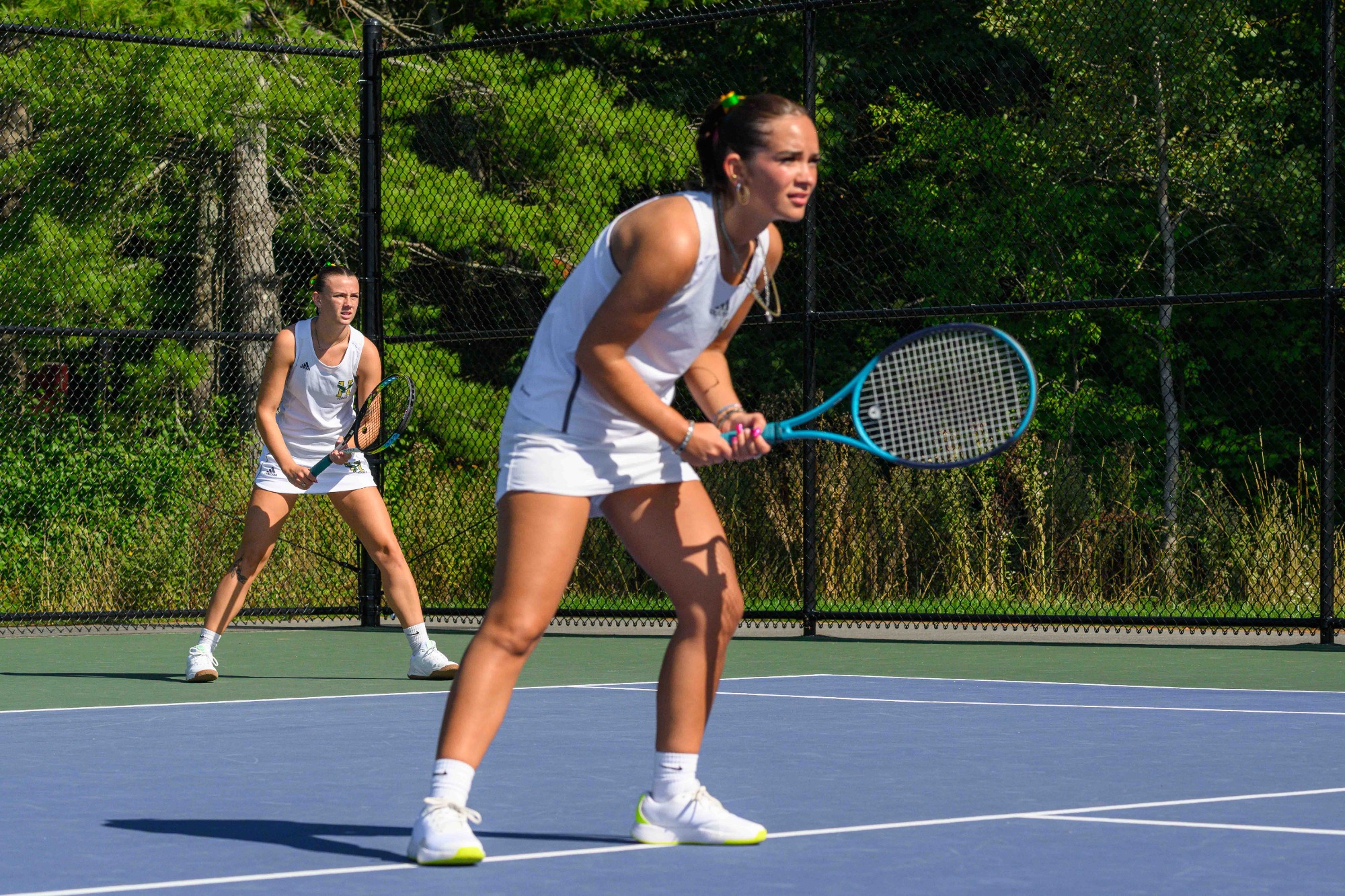 Husson Women's Tennis Bangor High School Bangor, Maine September 14, 2025 Photo: Eric Ogden