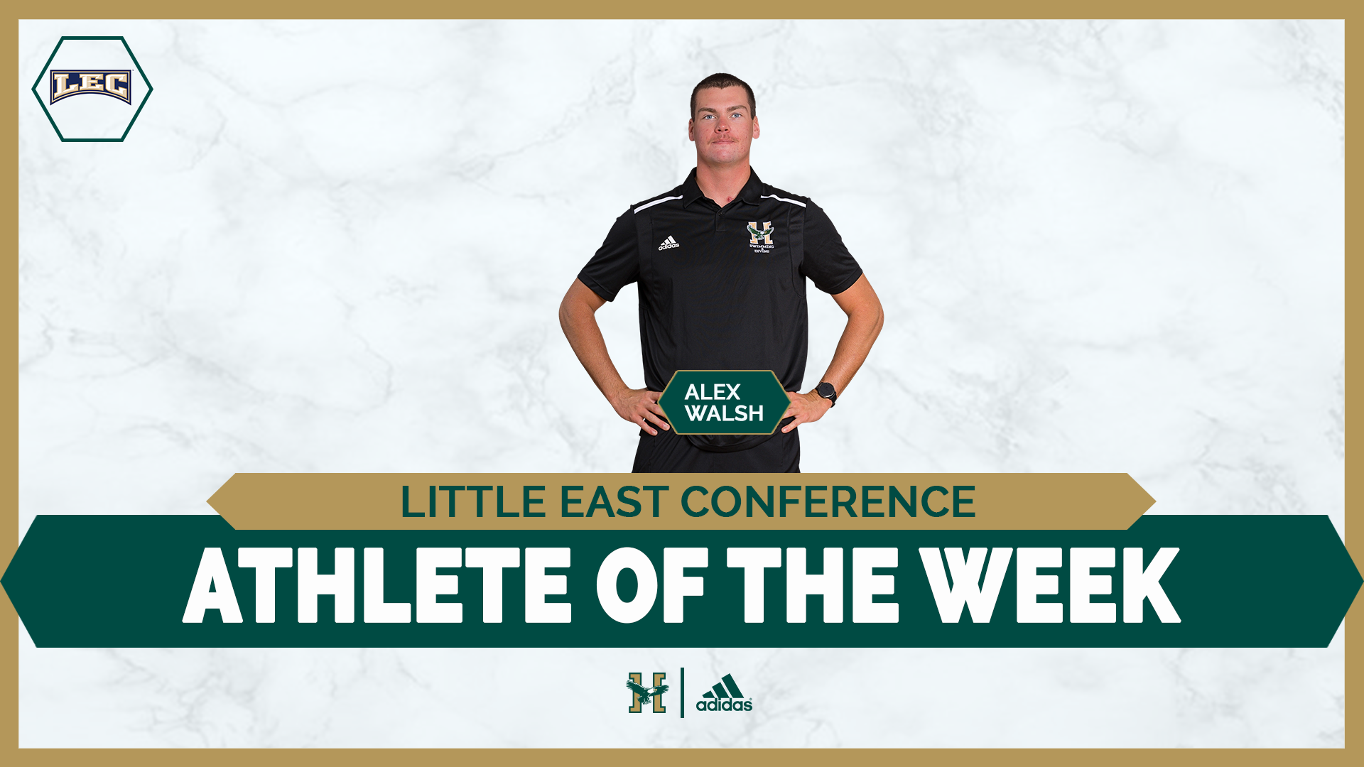 Alex Walsh Weekly Award Graphic