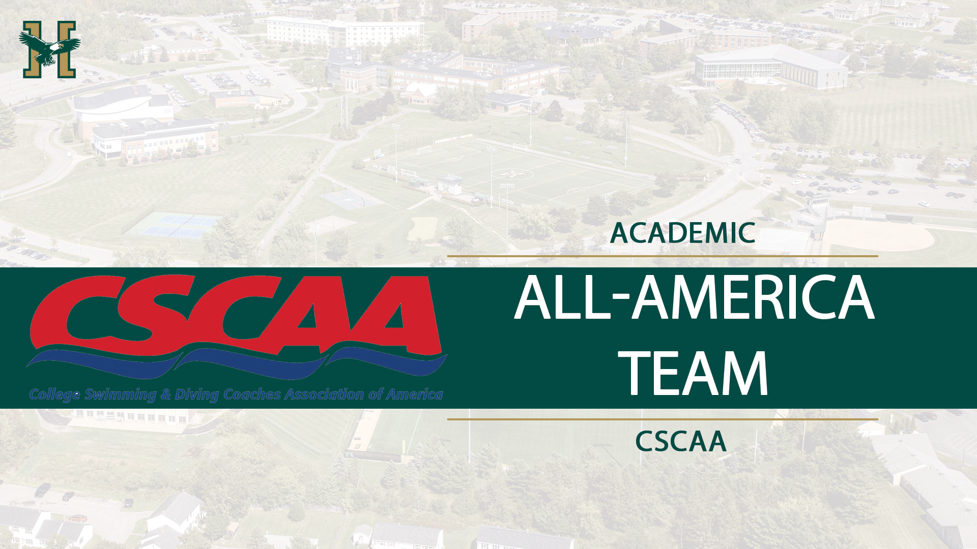 Swimming & Diving CSCAA All-America Graphic
