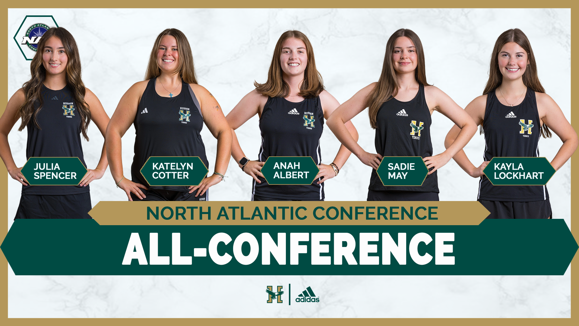Women's Tennis All-Conference Graphic