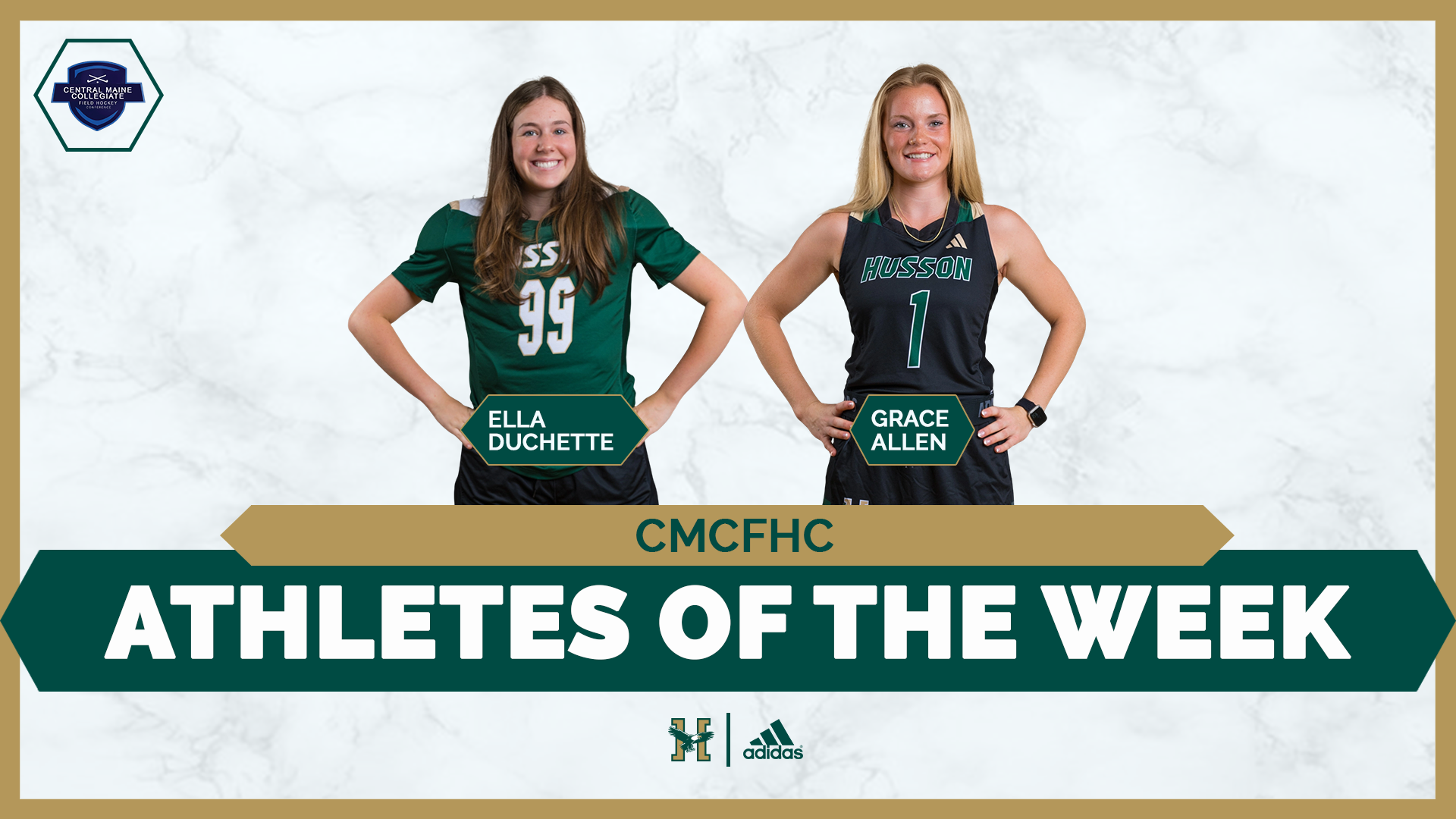 Ella Duchette and Grace Allen Weekly Award Graphic