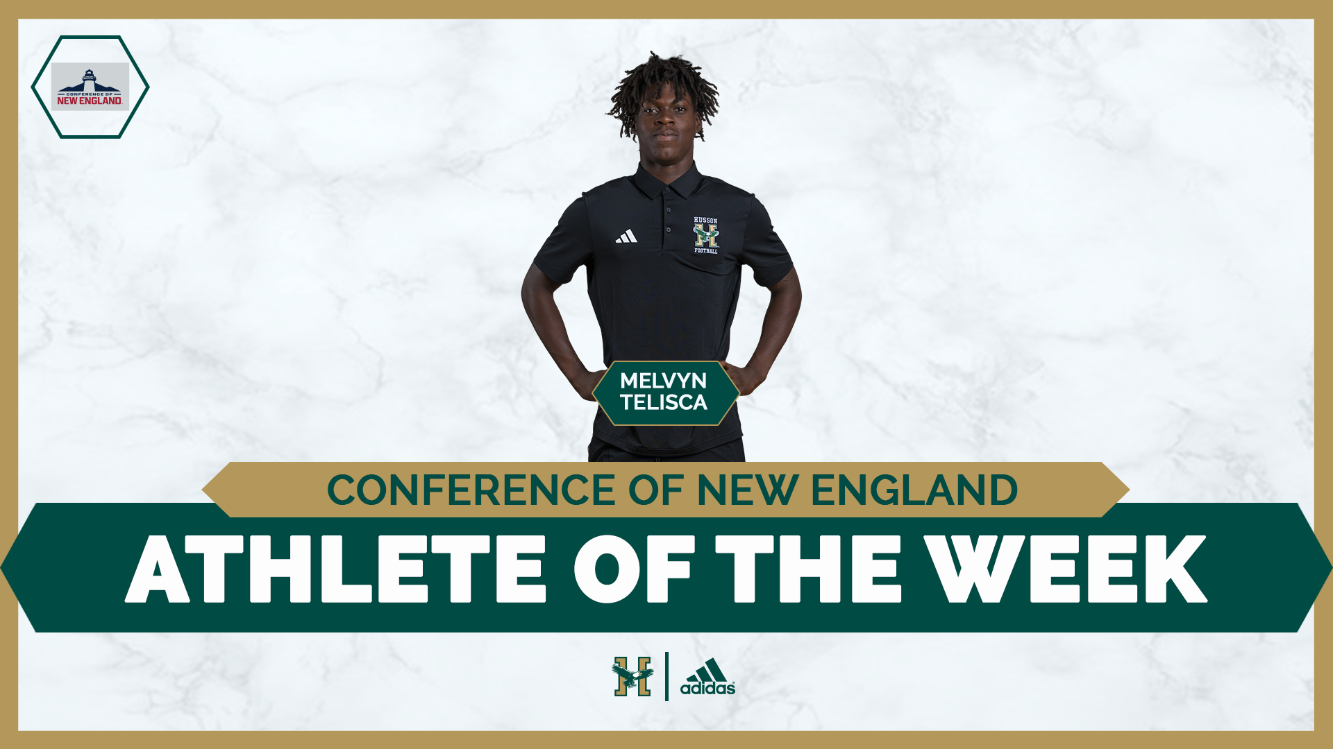 Melvyn Telisca Weekly Award Graphic