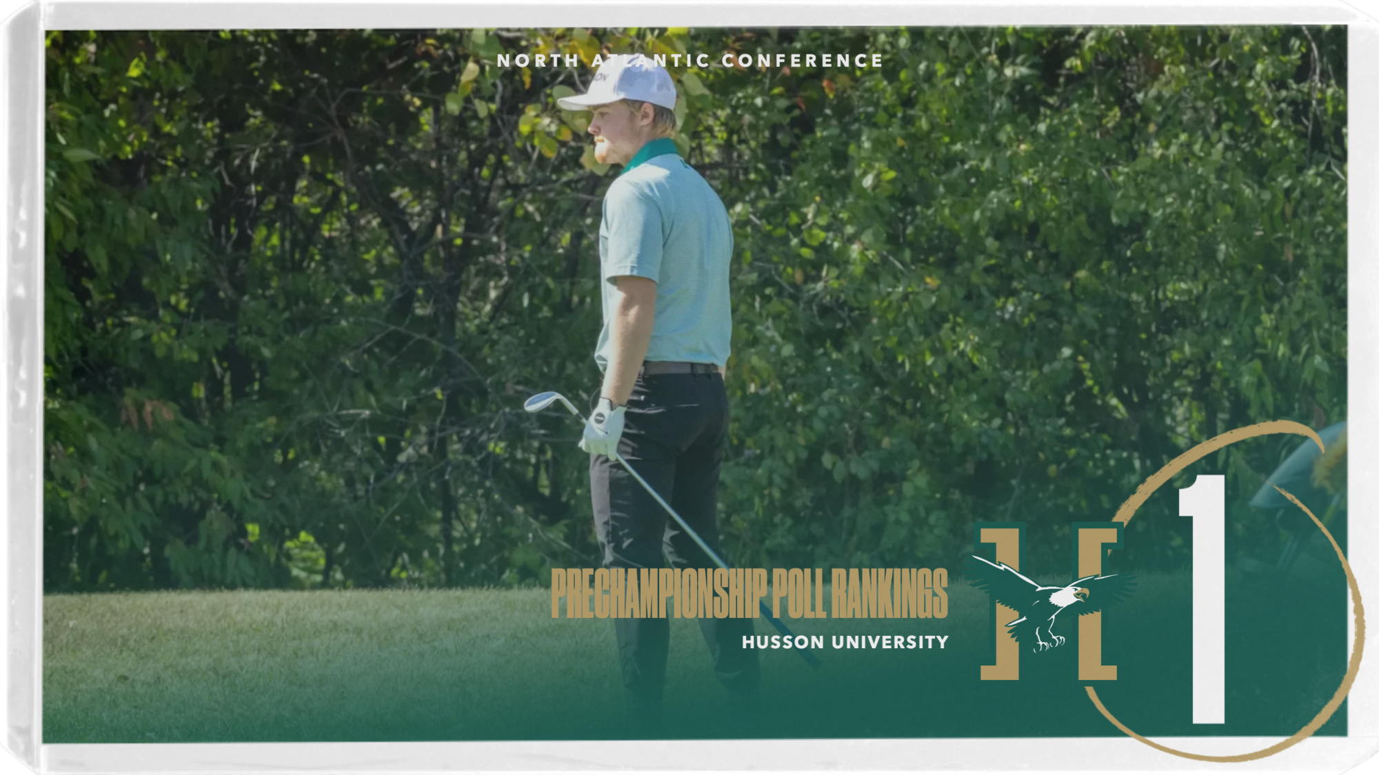 Men's Golf Prechampionship Poll Graphic