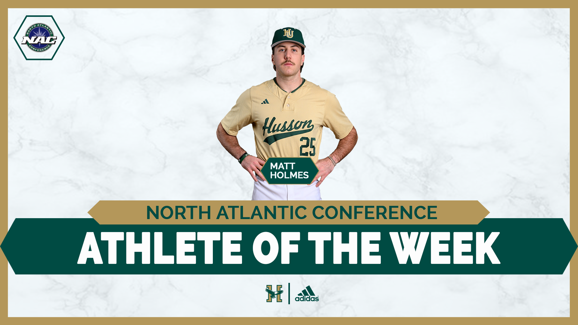 Matt Holmes Weekly Award Graphic