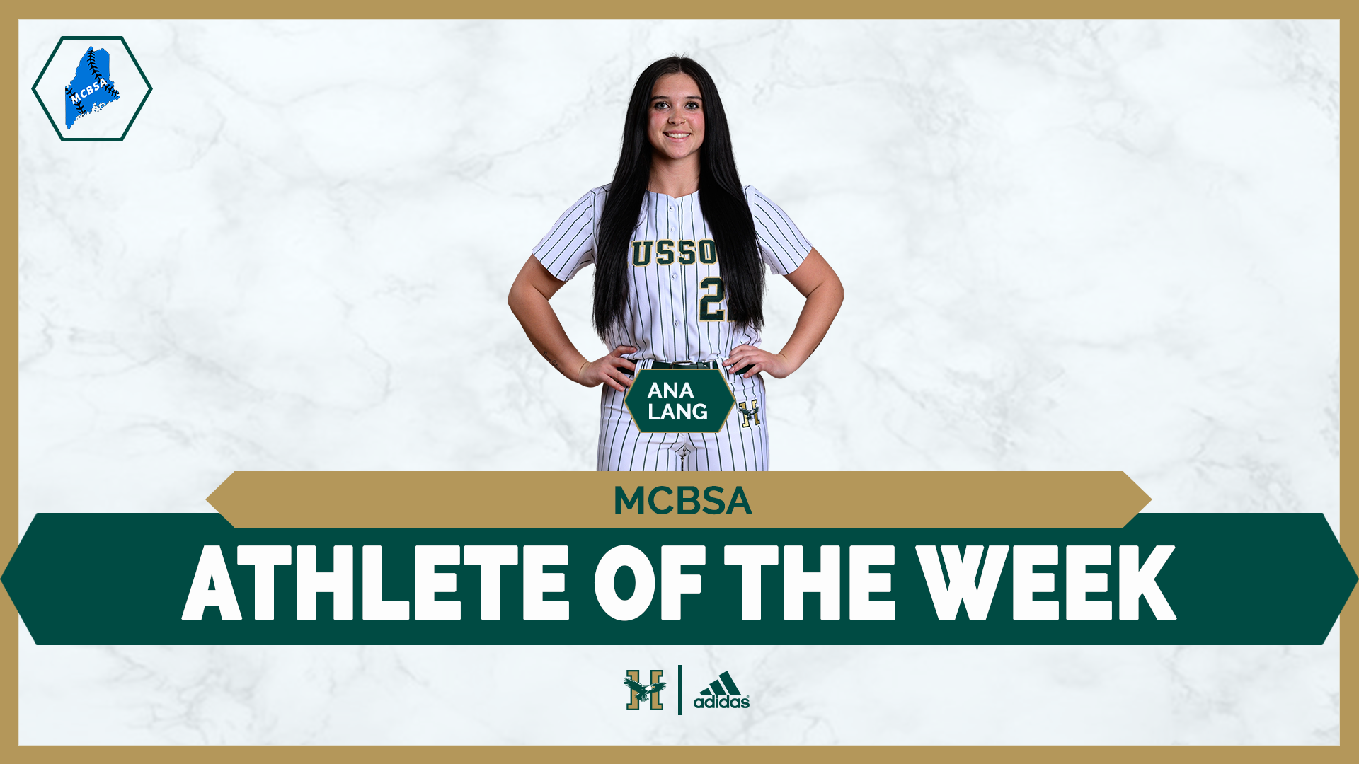 Ana Lang Weekly Award Graphic