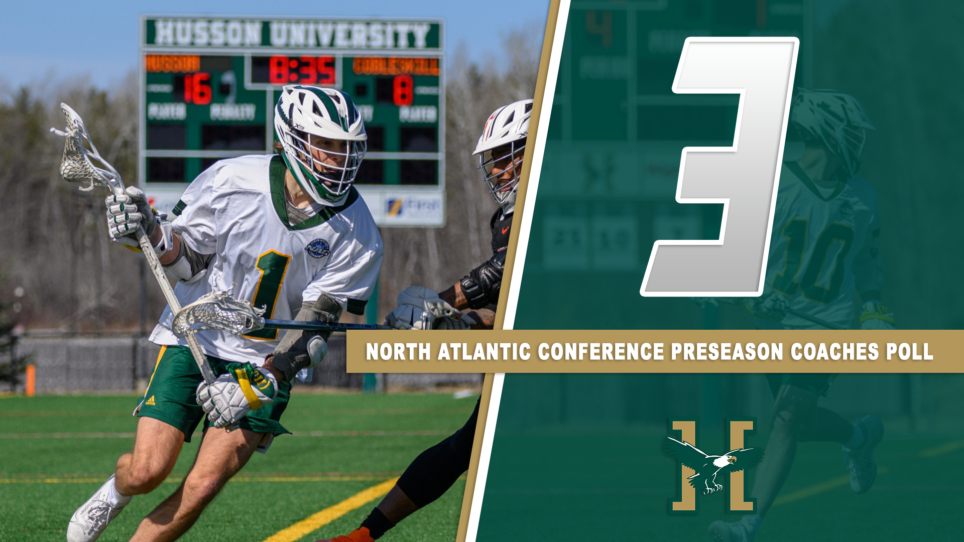 Men's Lacrosse Preseason Poll Graphic