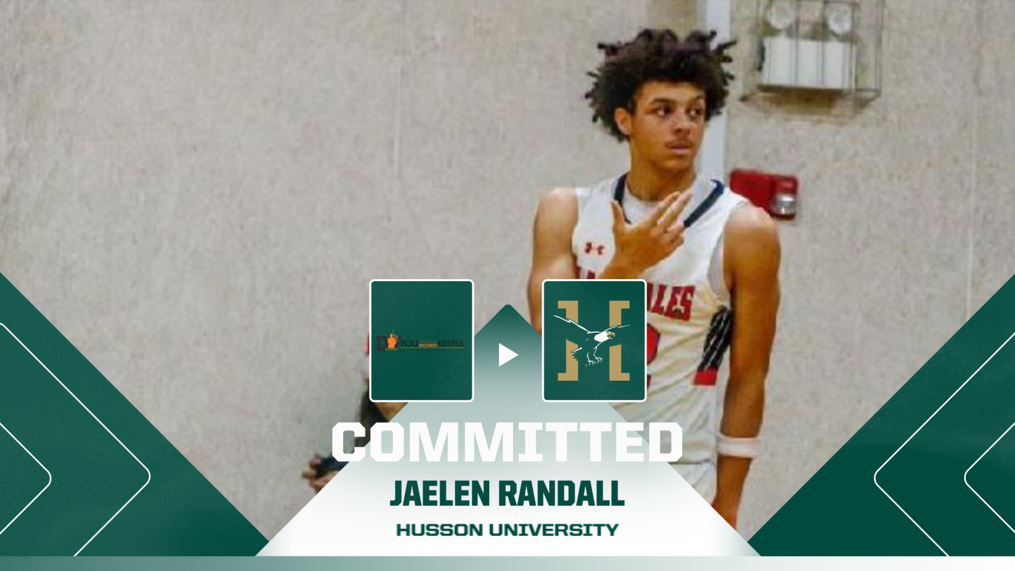 Jaelen Randall Updated Commitment Graphic