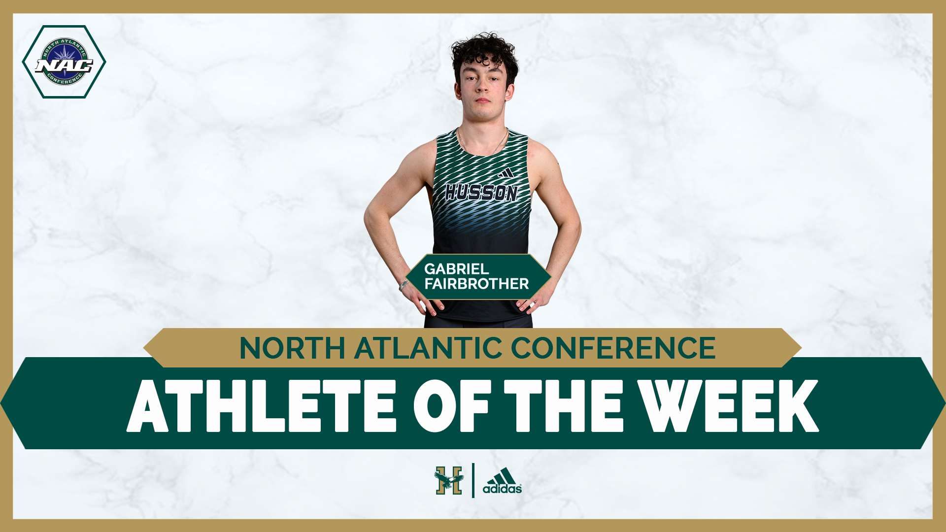 Gabriel Fairbrother Weekly Award Graphic