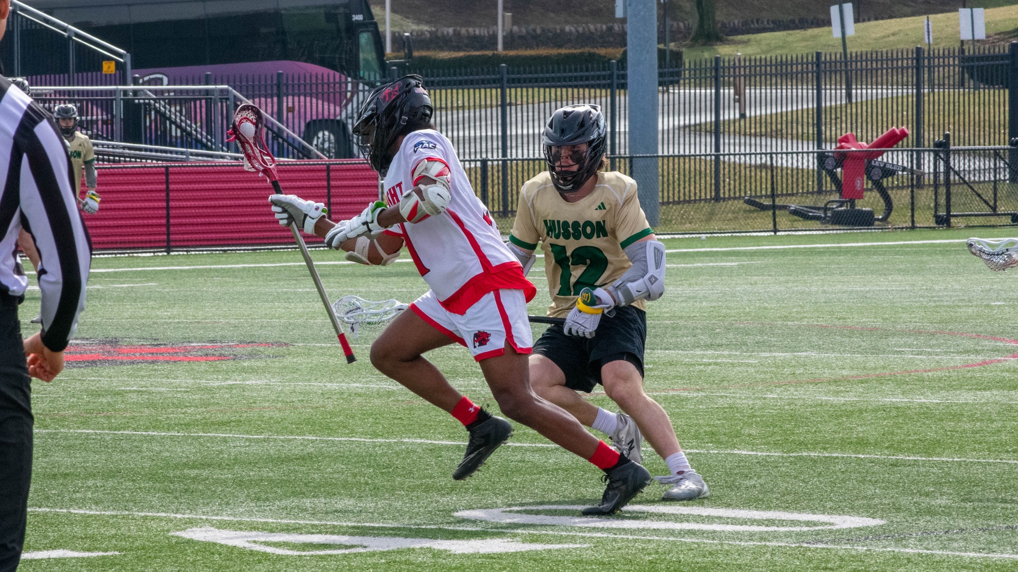 Husson men's lacrosse vs Albright College, March 8, 2026