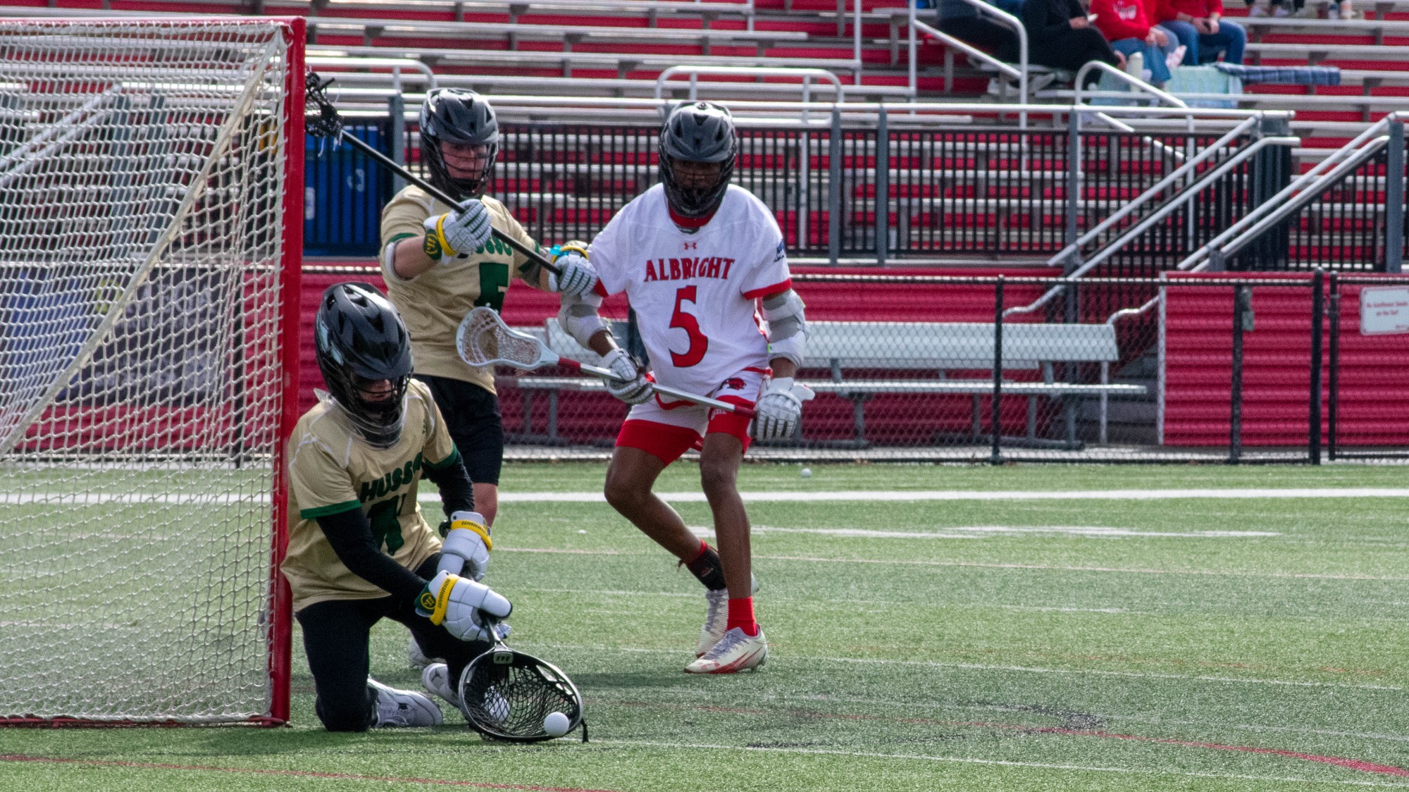 Husson men's lacrosse vs Albright College, March 8, 2026